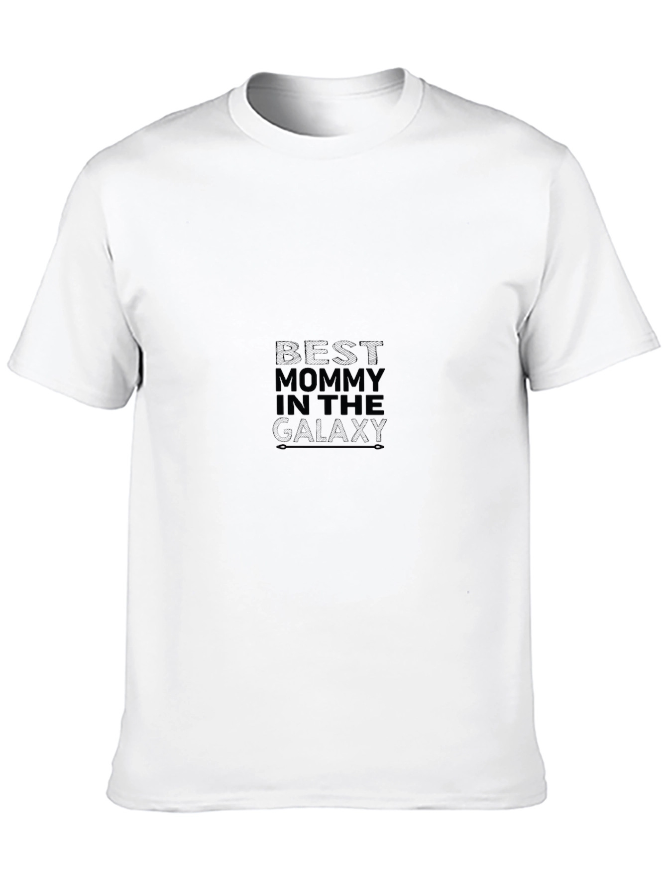 Best Mommy in the Galaxy Black T-Shirt
