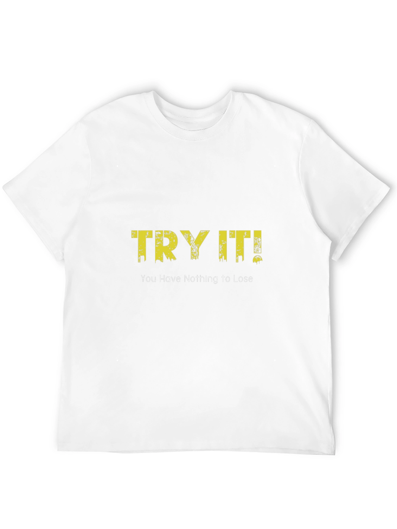 Try It! Graphic Black T-Shirt