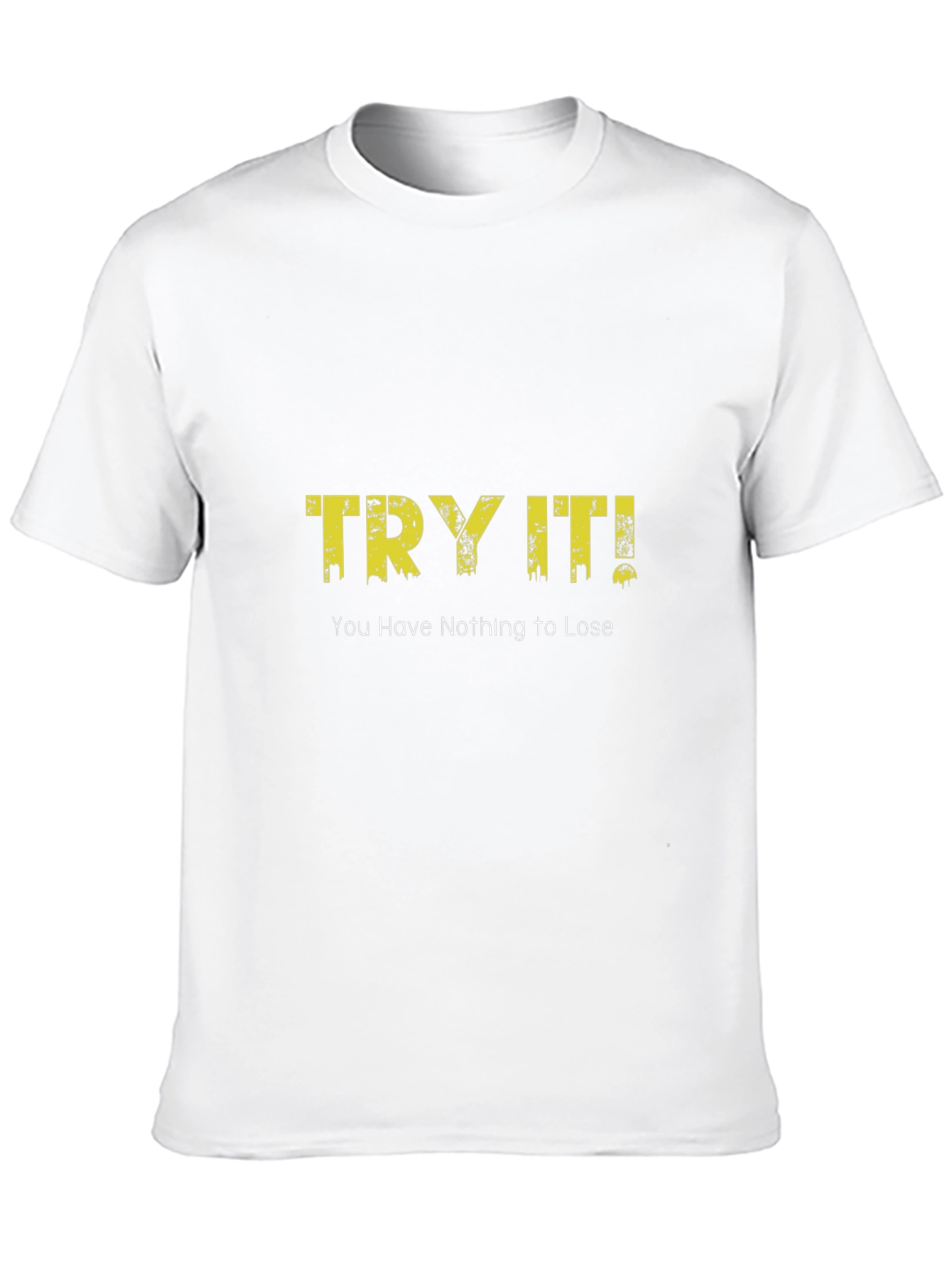 Try It! Graphic Black T-Shirt
