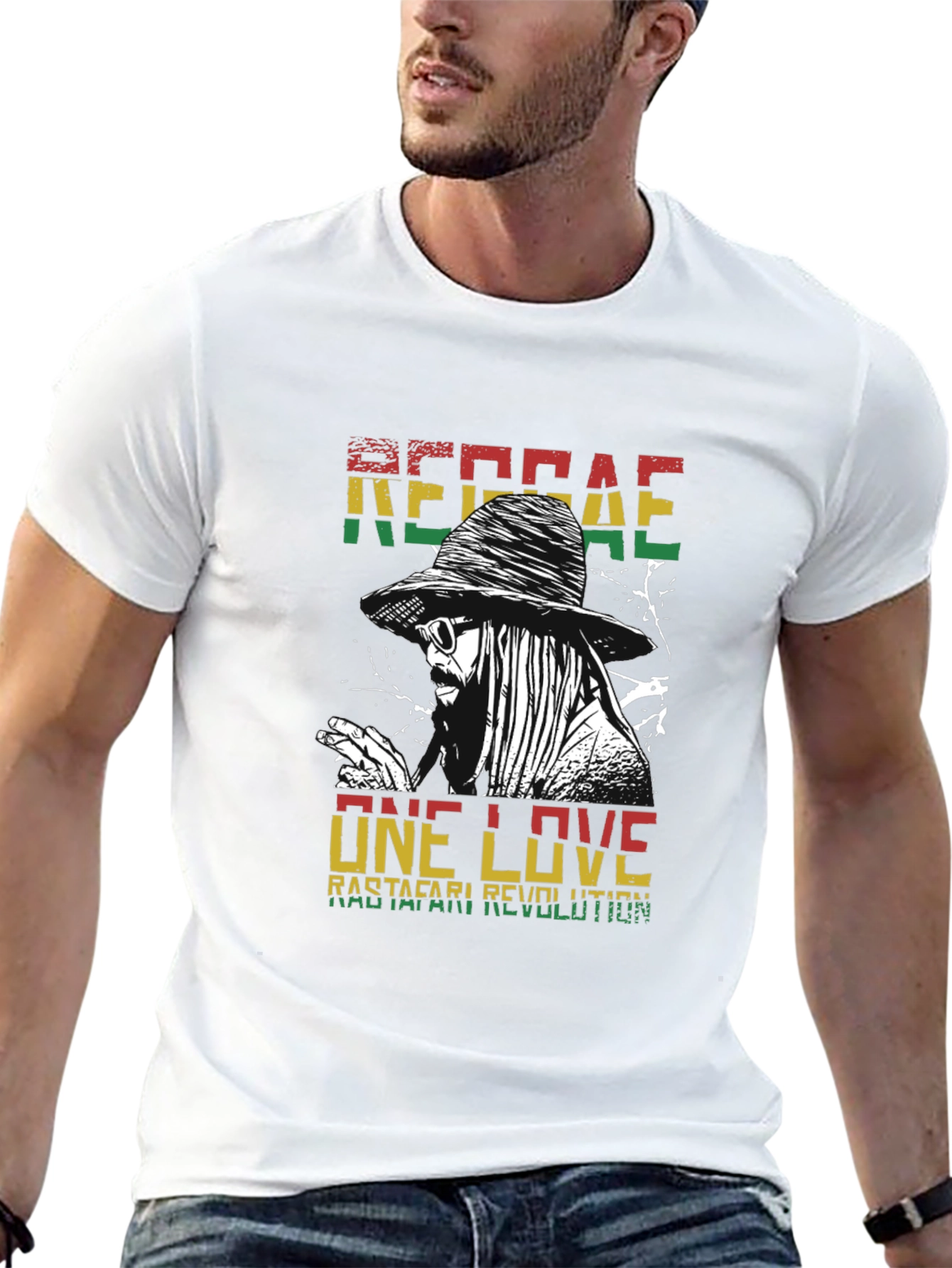 Reggae One Love T-Shirt - Rastafari Revolution