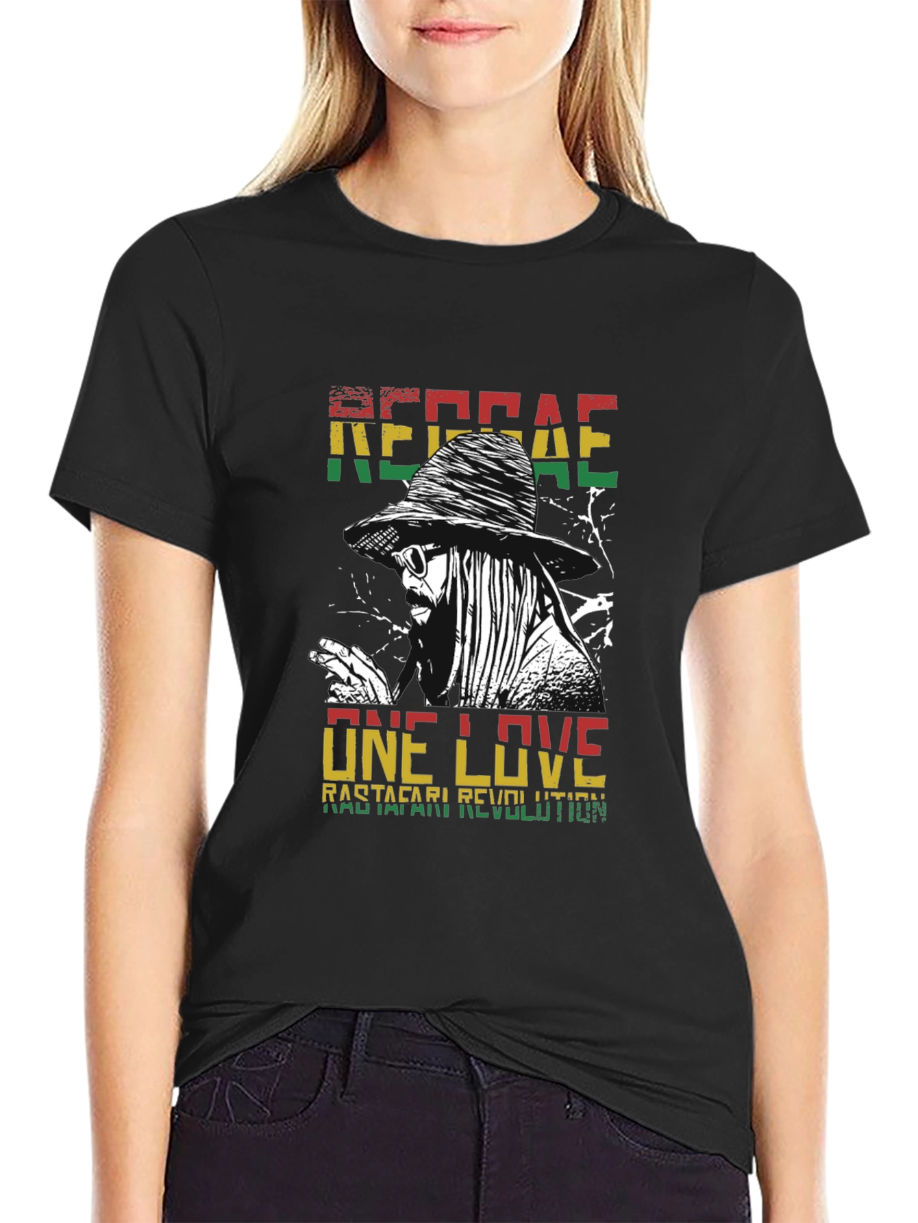 Reggae One Love T-Shirt - Rastafari Revolution