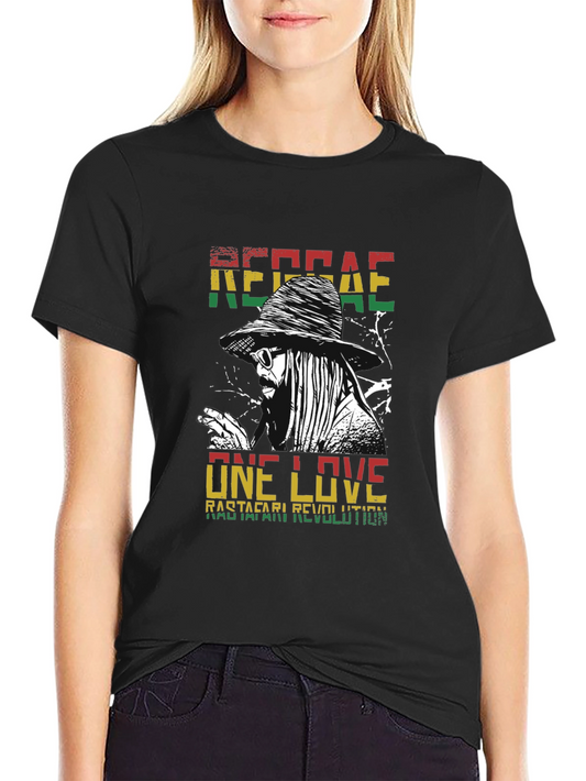 Reggae One Love T-Shirt - Rastafari Revolution