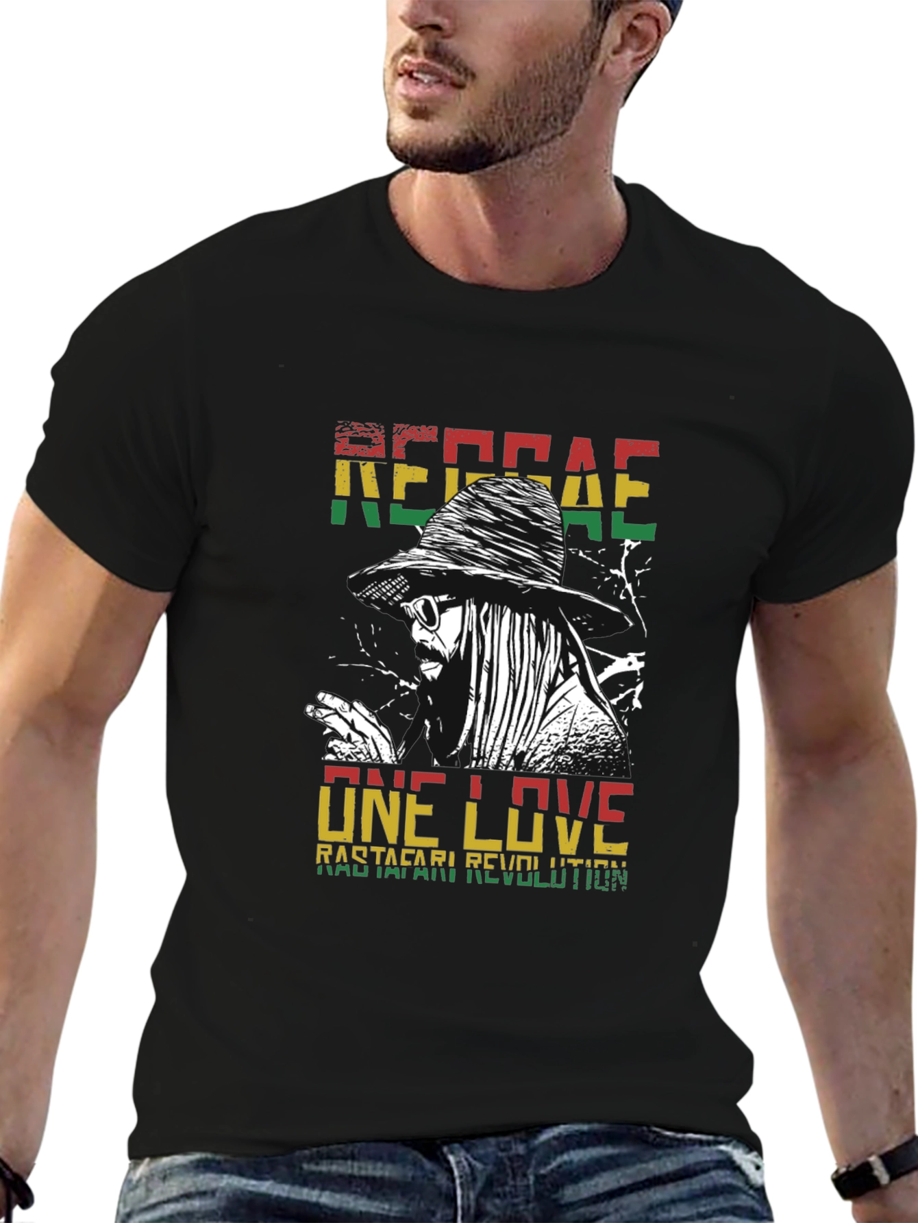 Reggae One Love T-Shirt - Rastafari Revolution