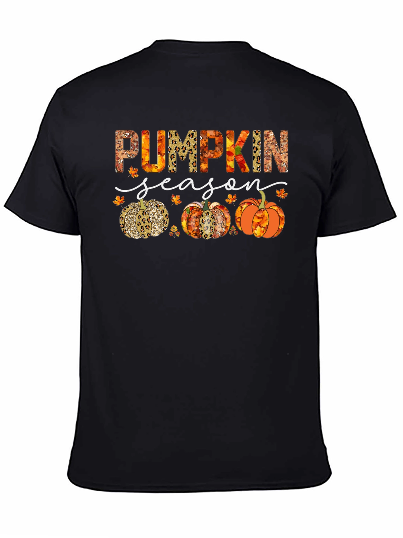 Pumpkin Season Graphic Tee - Fall Apparel