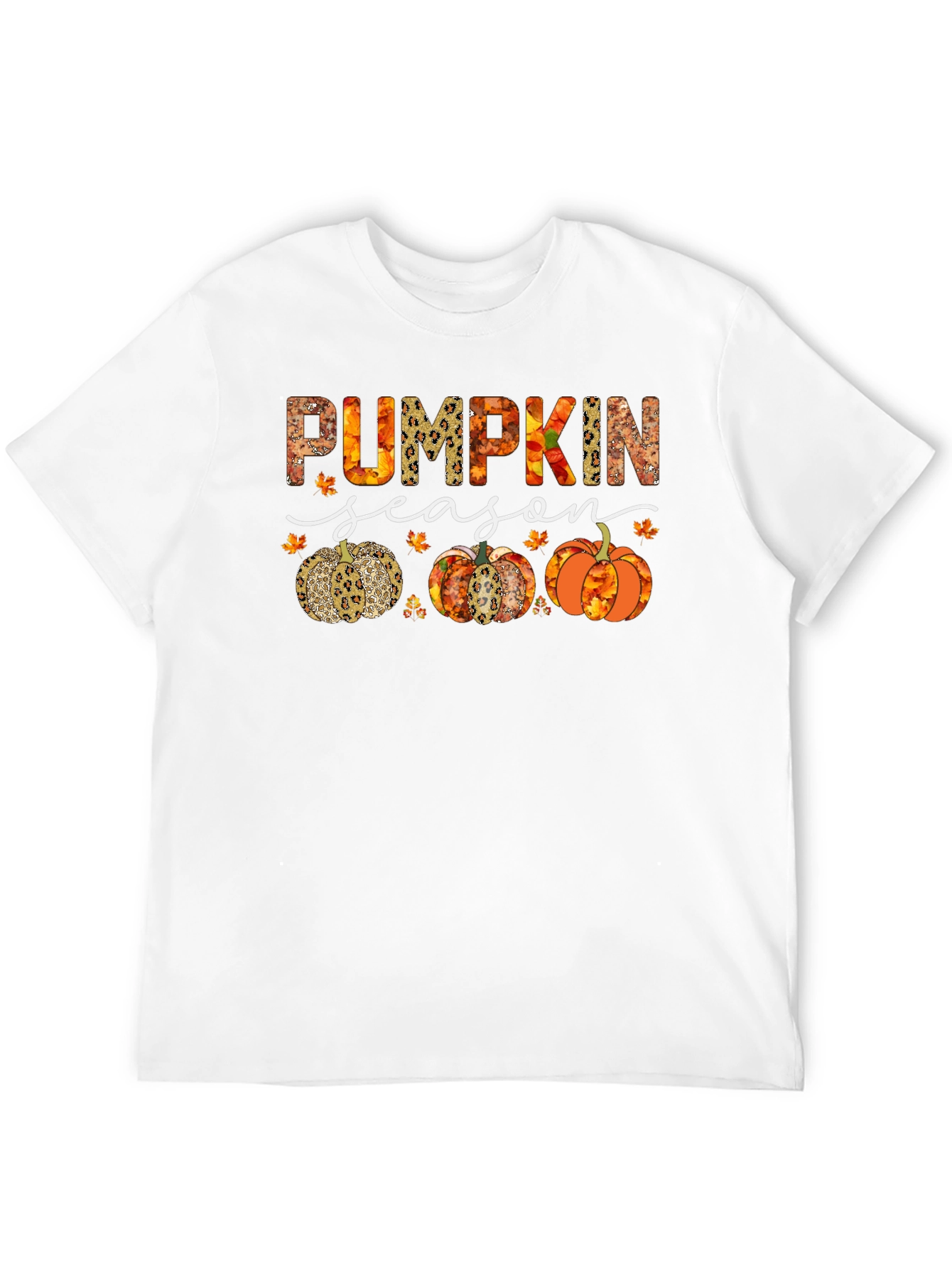 Pumpkin Season Graphic Tee - Fall Apparel