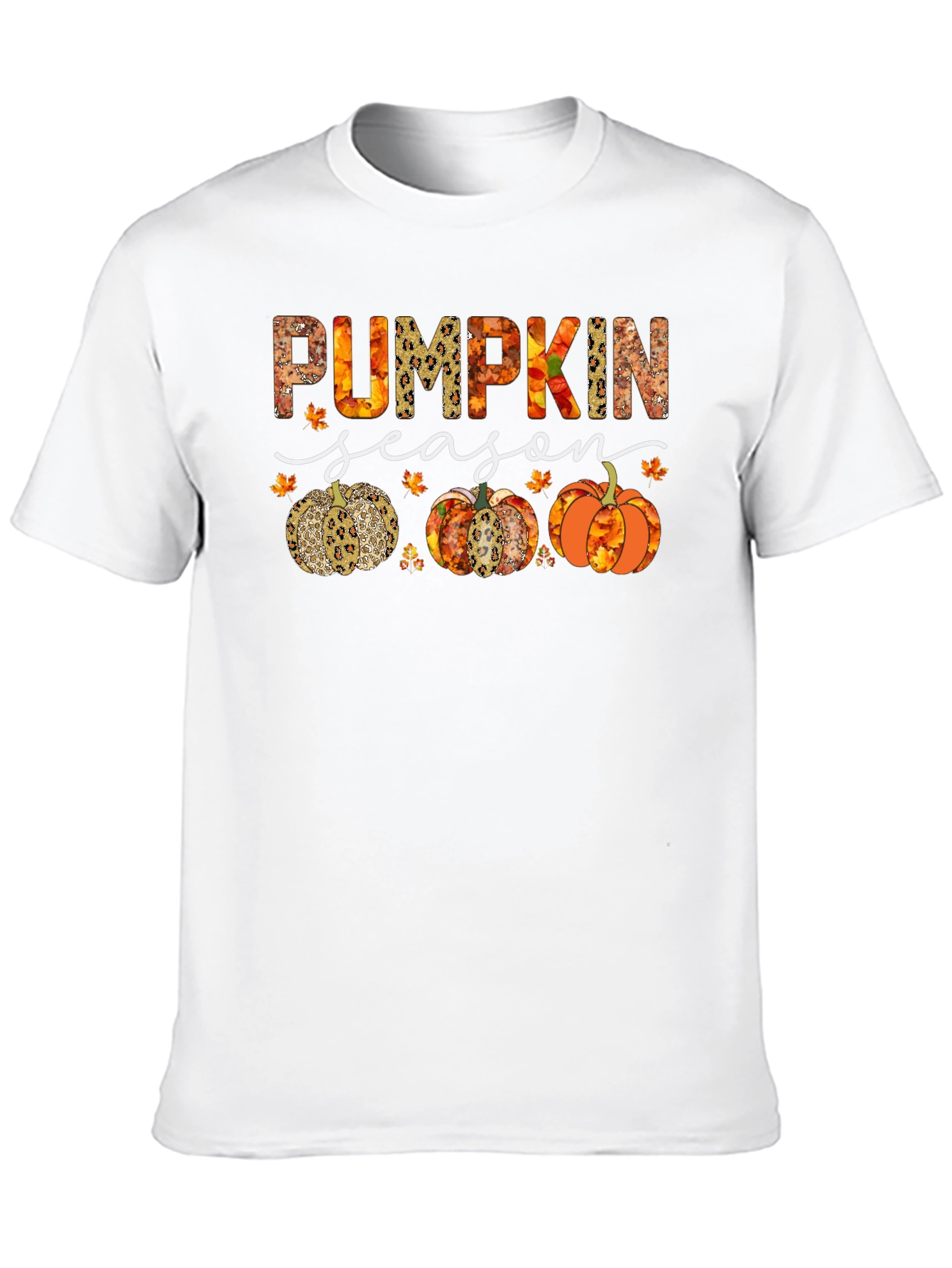Pumpkin Season Graphic Tee - Fall Apparel