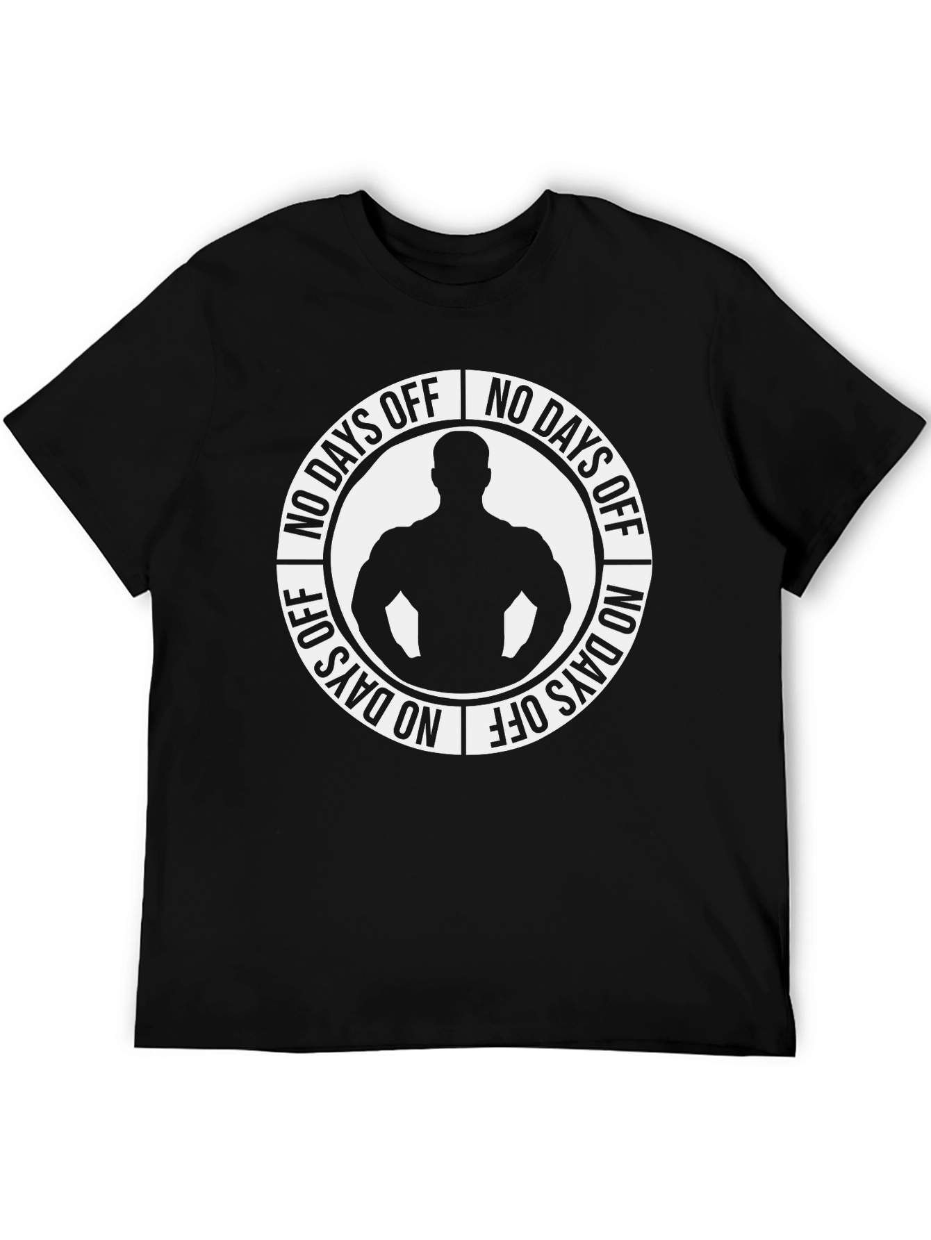 No Days Off Gym Bodybuilder T-Shirt