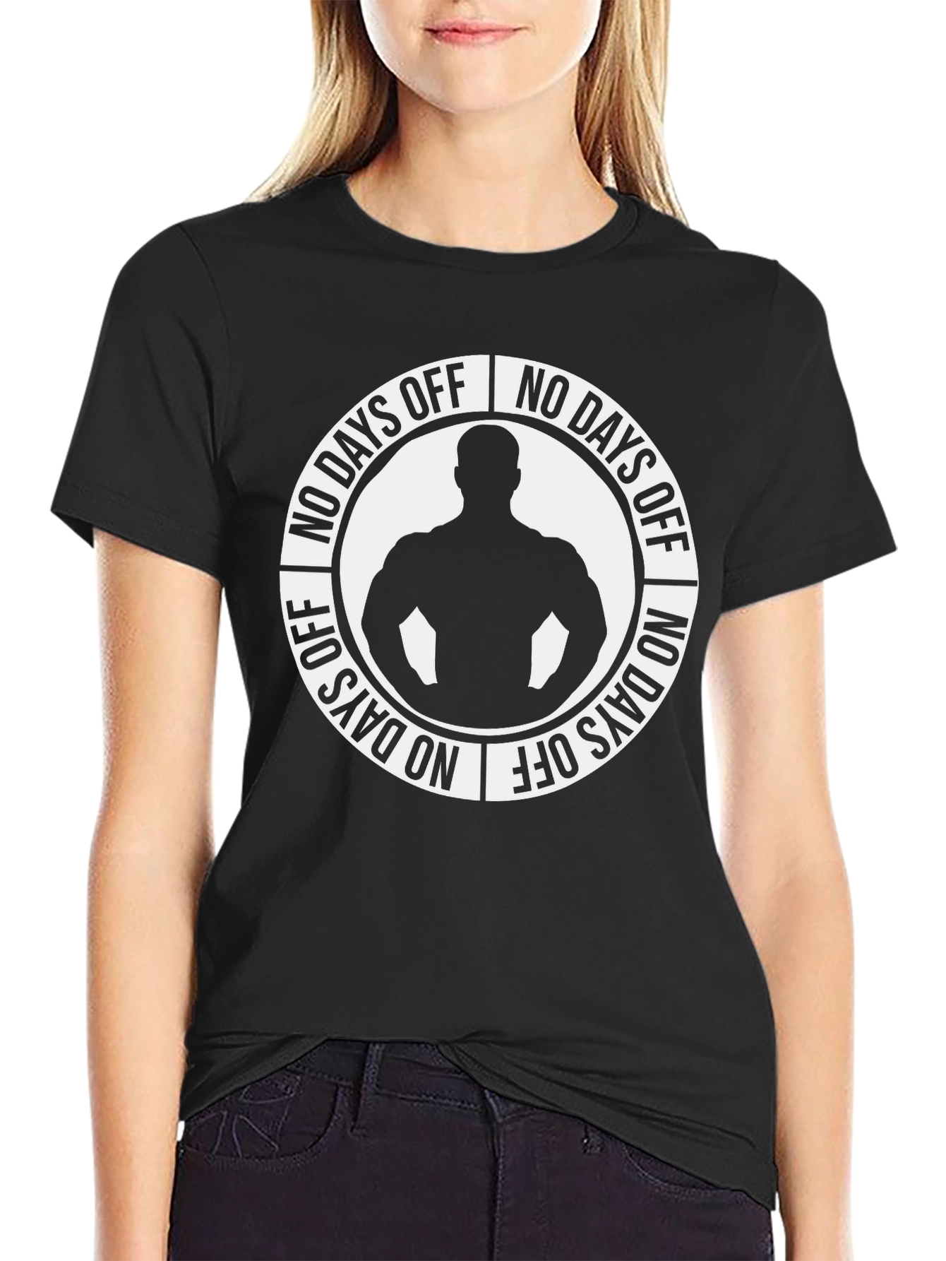 No Days Off Gym Bodybuilder T-Shirt