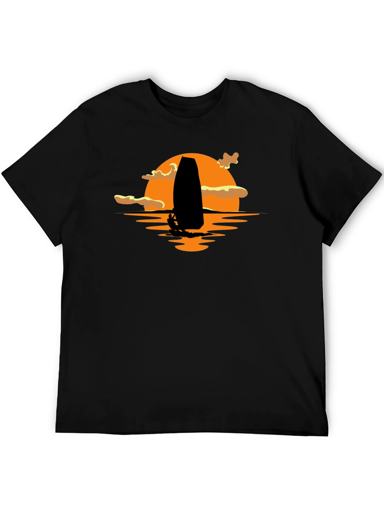 Sunset Sailing Graphic T-Shirt