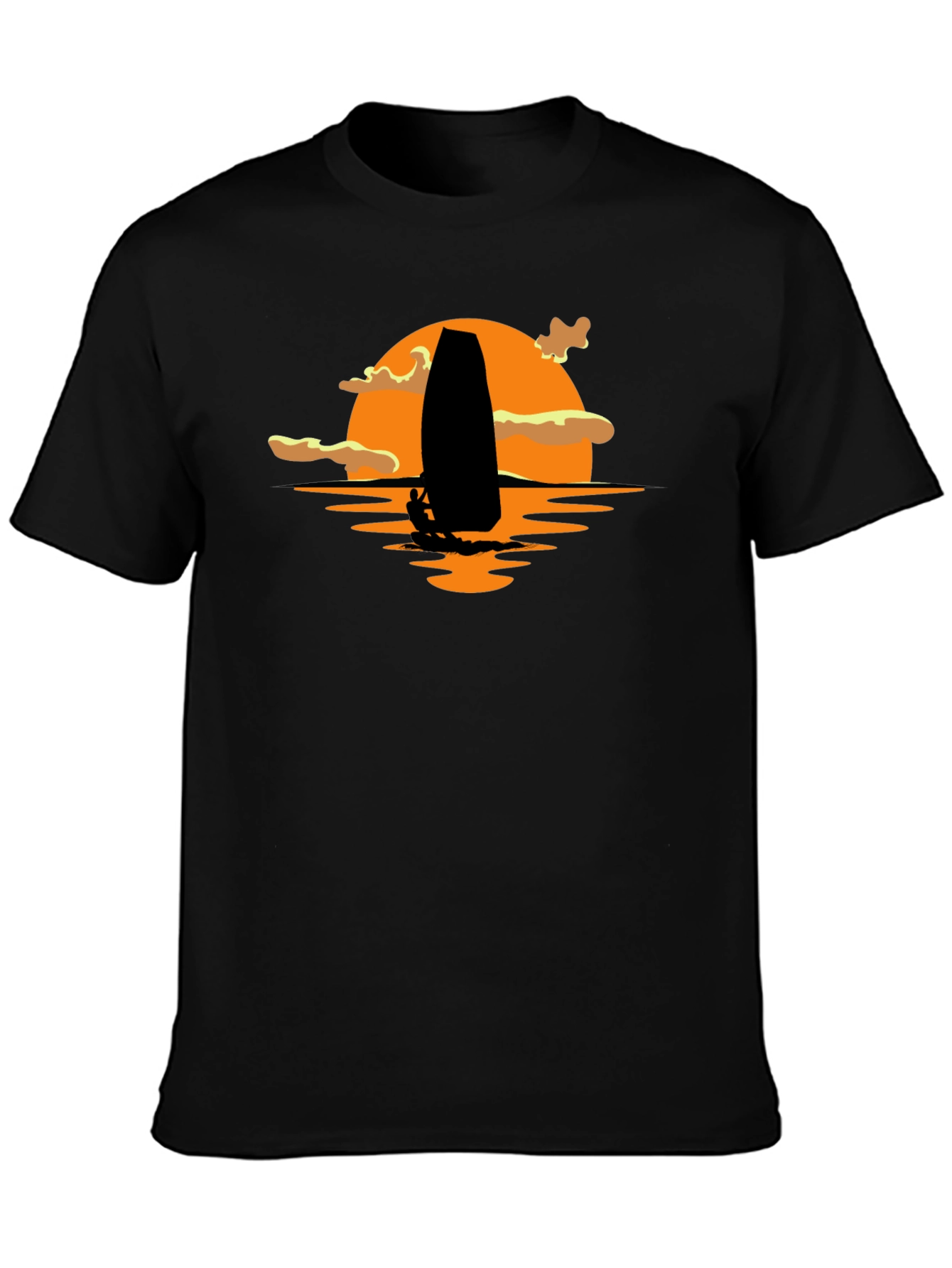 Sunset Sailing Graphic T-Shirt