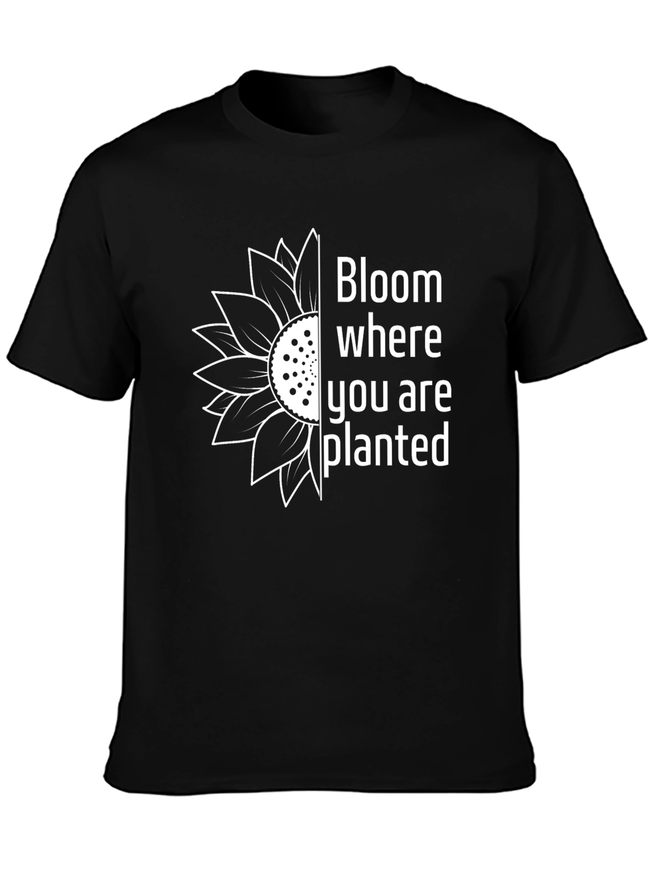 Bloom Where You Are Planted Graphic T-Shirt