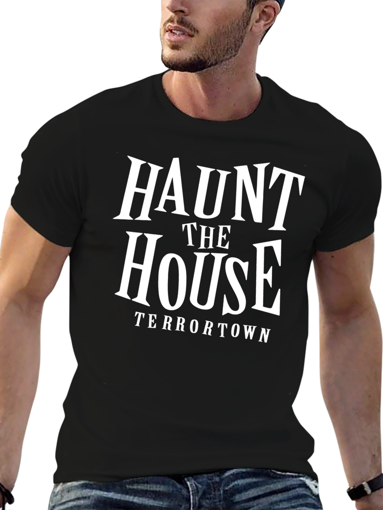 Haunt the House Black T-Shirt