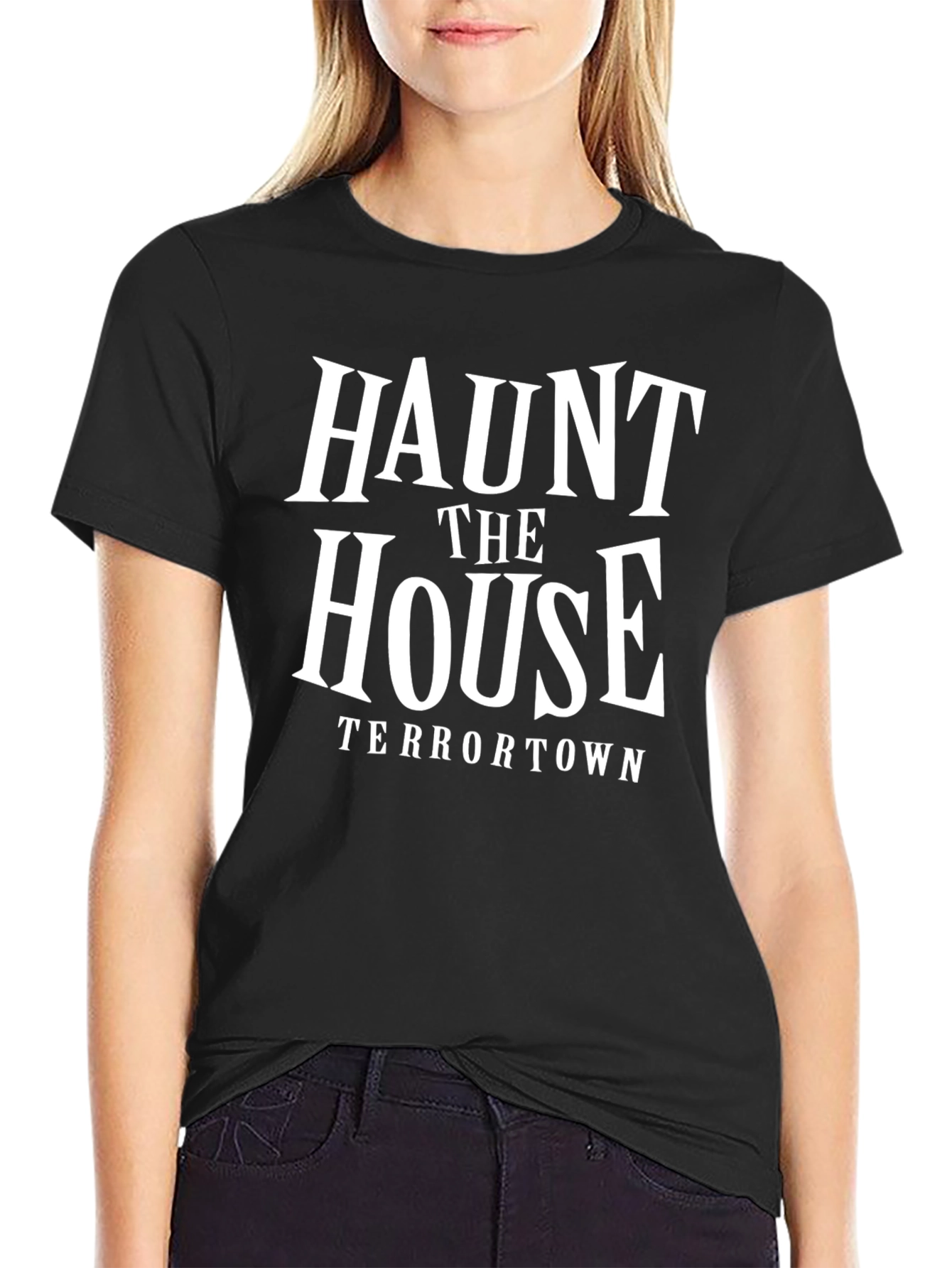 Haunt the House Black T-Shirt