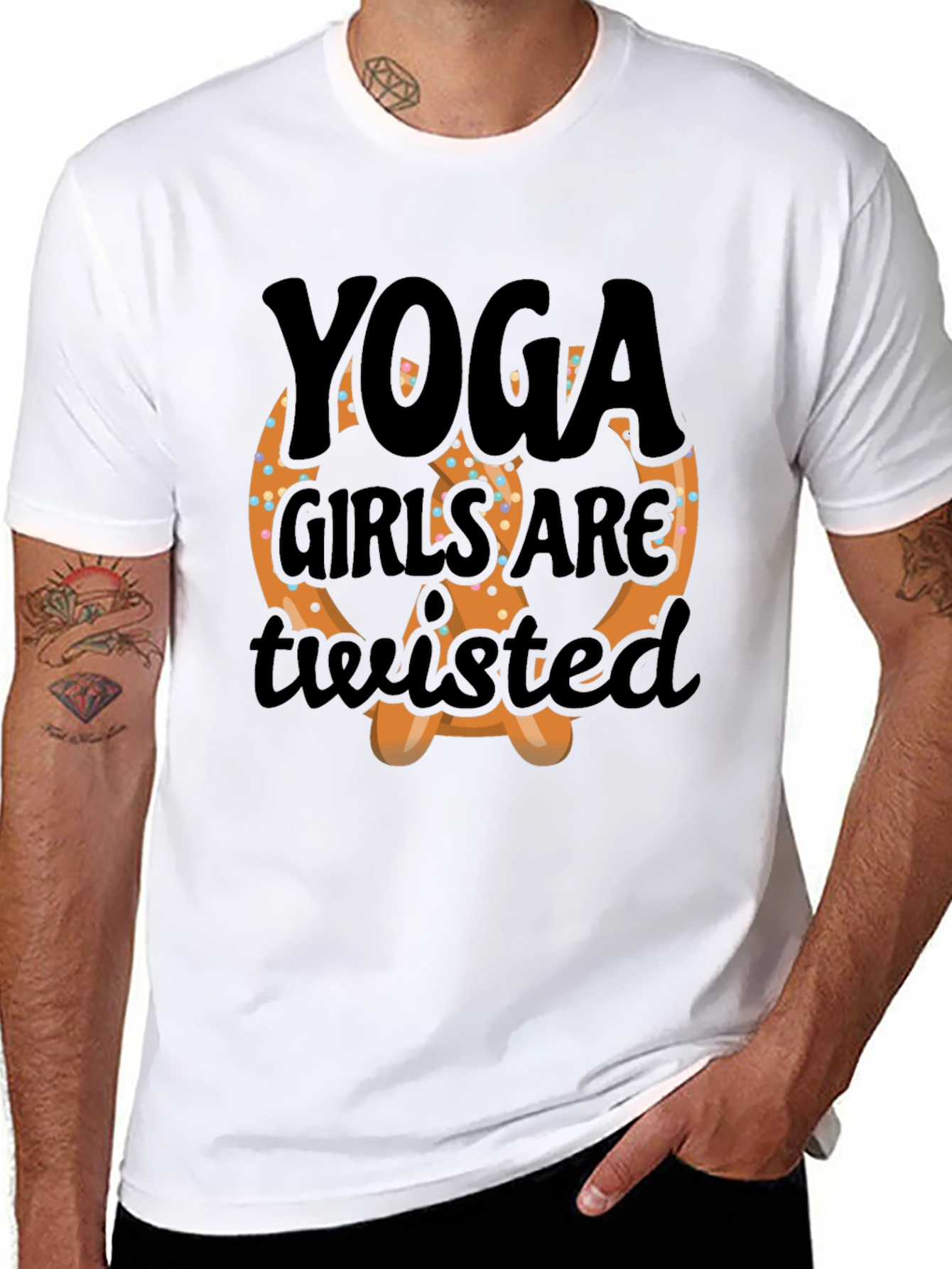 Yoga Girls Are Twisted T-Shirt