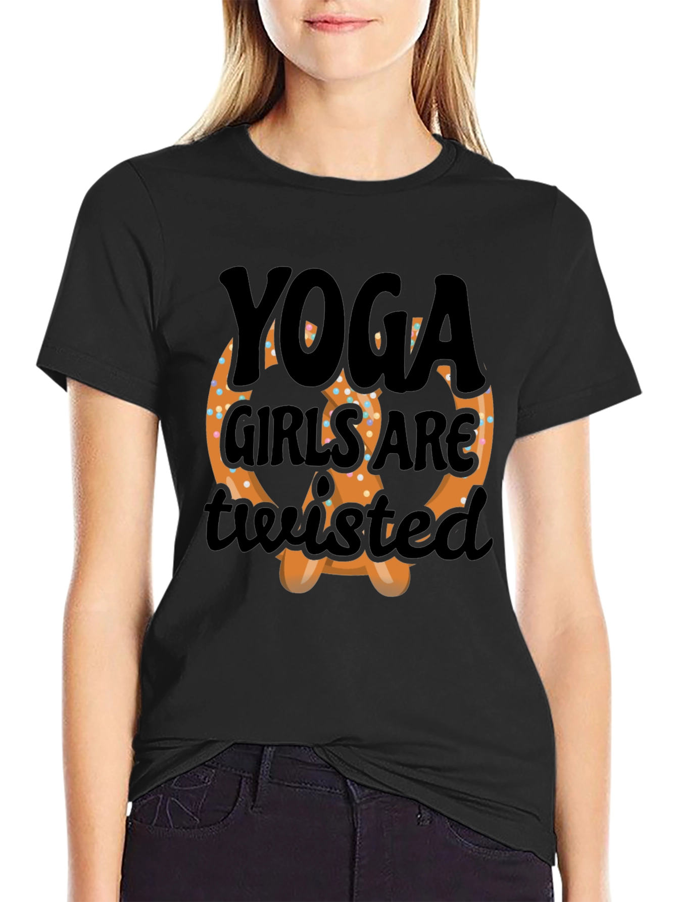 Yoga Girls Are Twisted T-Shirt