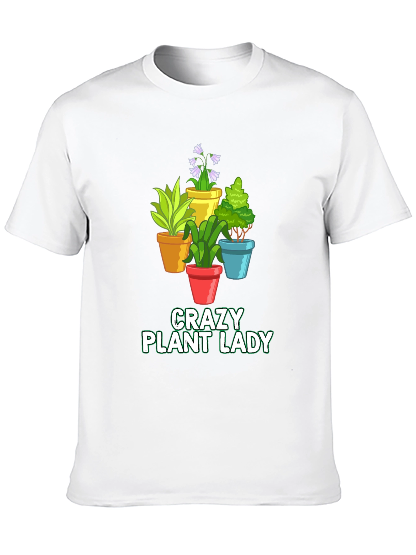 Crazy Plant Lady Graphic T-Shirt