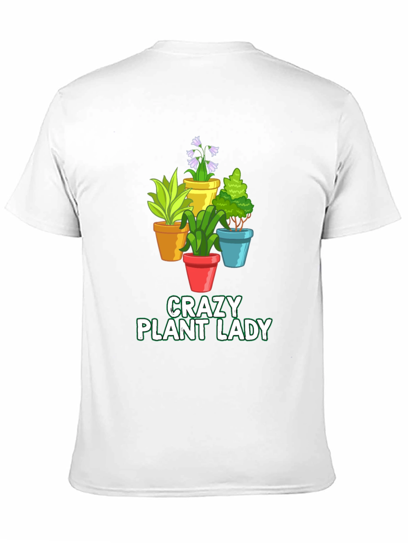 Crazy Plant Lady Graphic T-Shirt