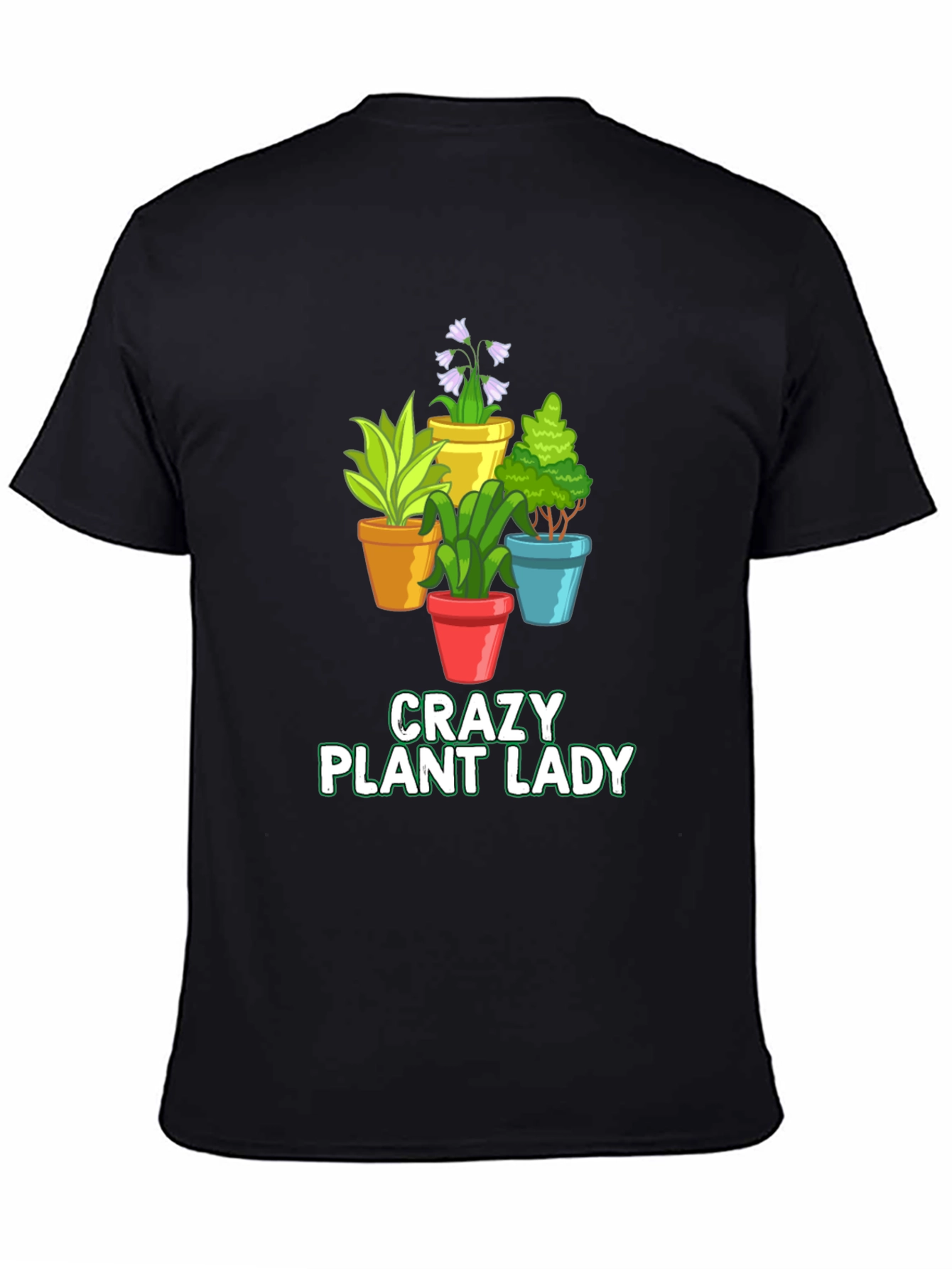 Crazy Plant Lady Graphic T-Shirt