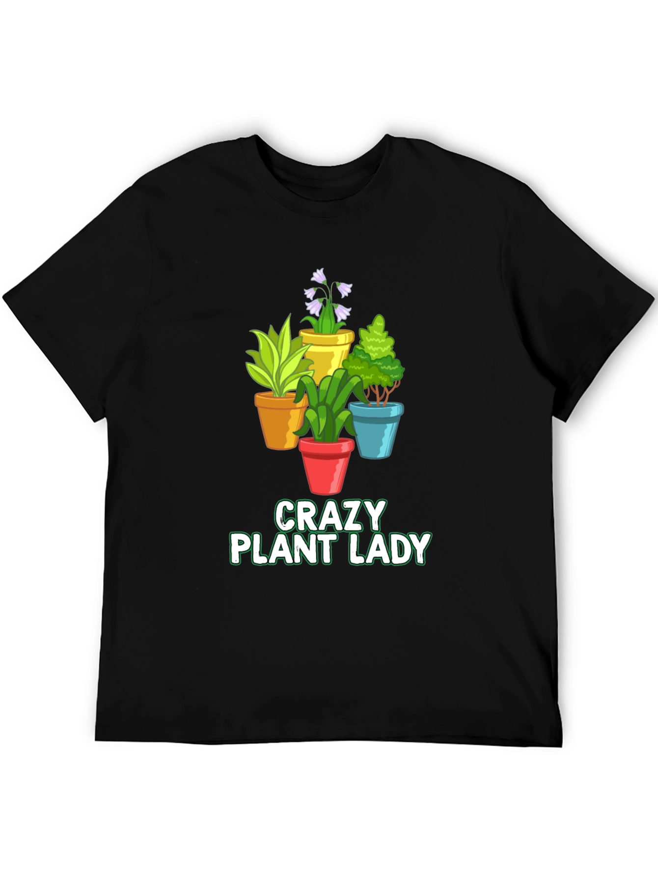 Crazy Plant Lady Graphic T-Shirt