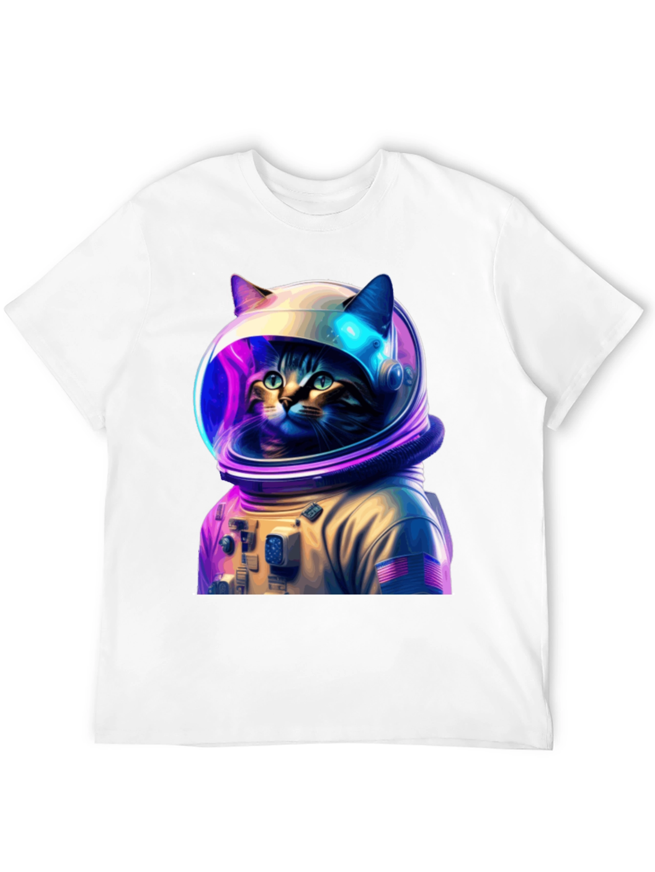 Astronaut Cat T-Shirt - Space Explorer Tee