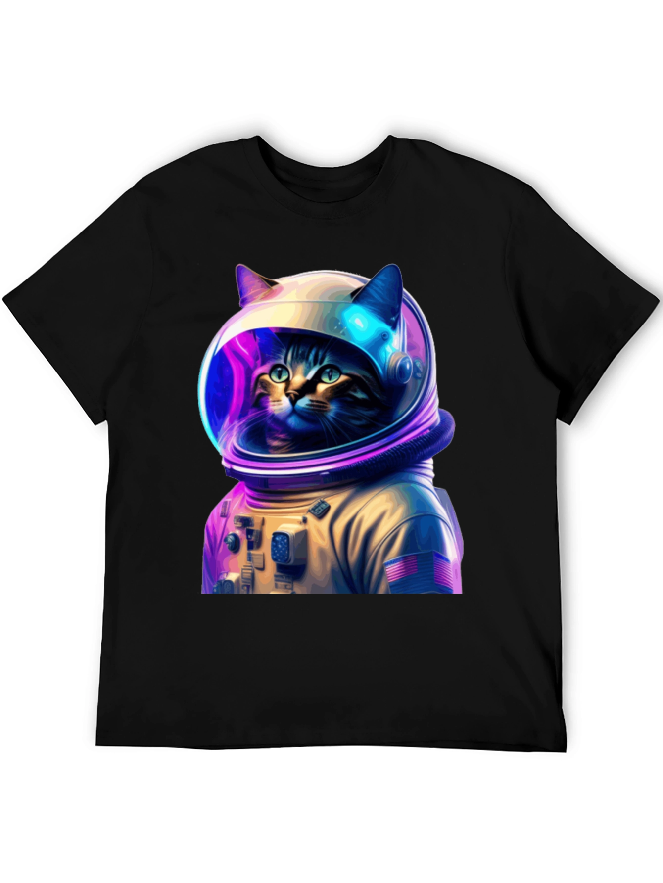 Astronaut Cat T-Shirt - Space Explorer Tee