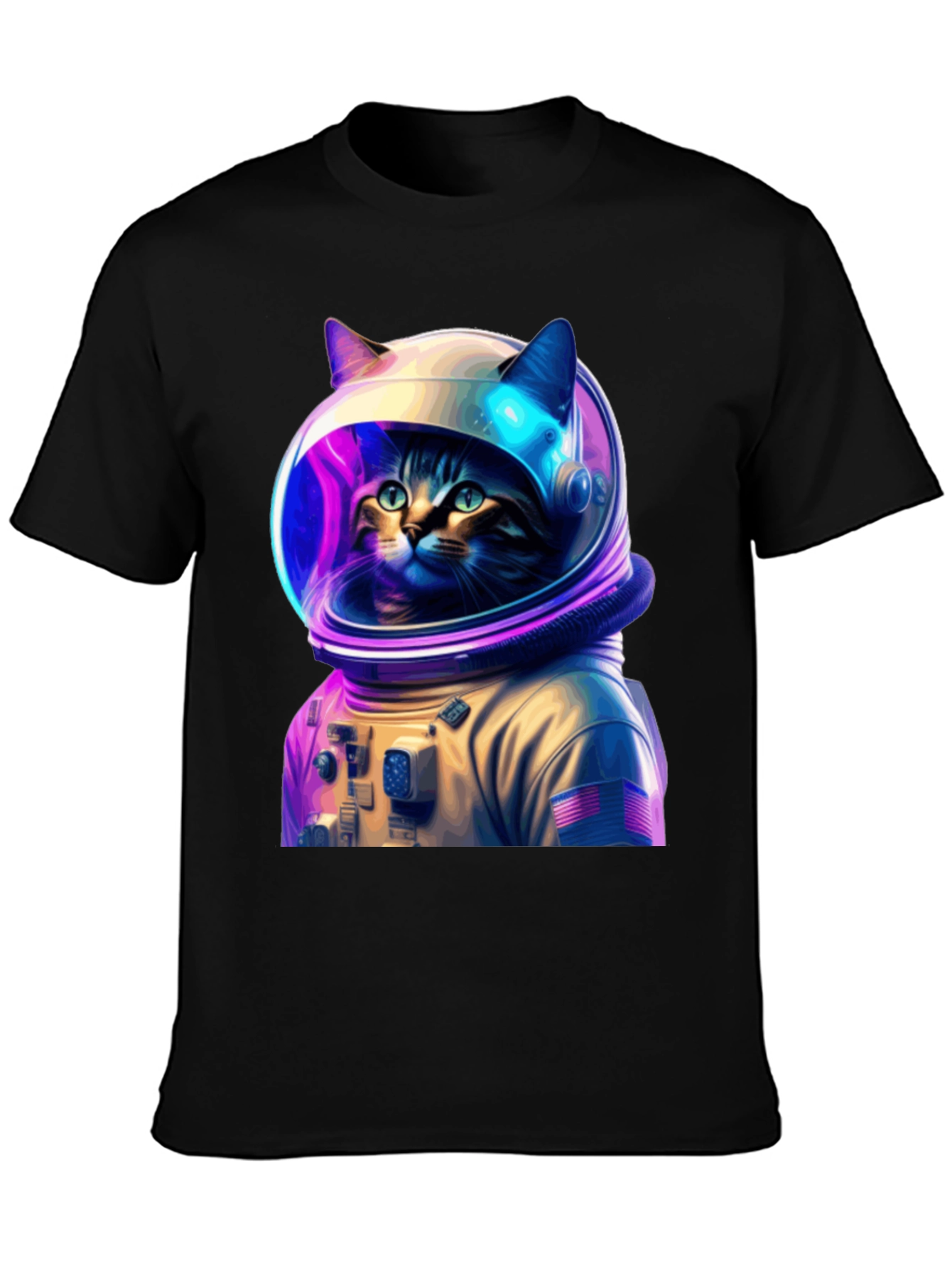 Astronaut Cat T-Shirt - Space Explorer Tee
