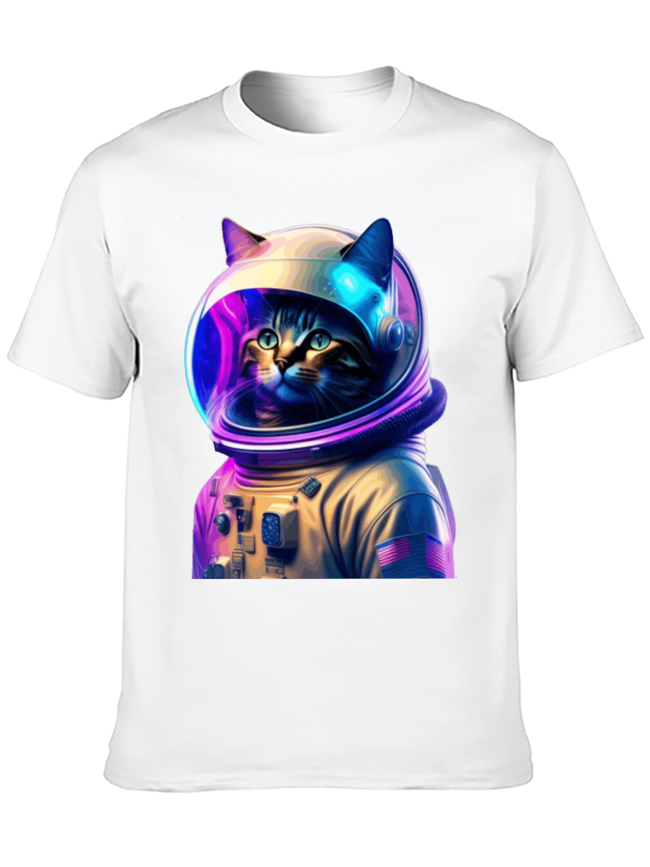Astronaut Cat T-Shirt - Space Explorer Tee