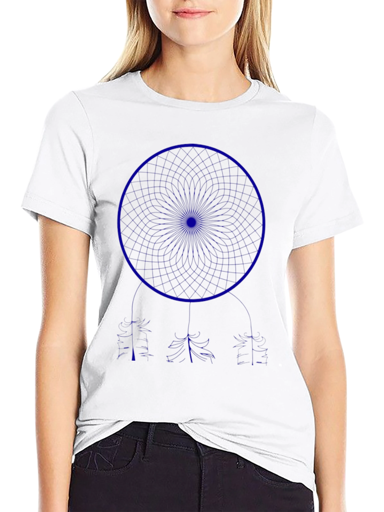 Geometric Dreamcatcher Graphic Tee