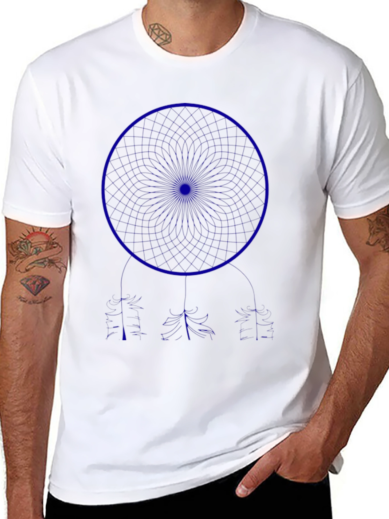 Geometric Dreamcatcher Graphic Tee