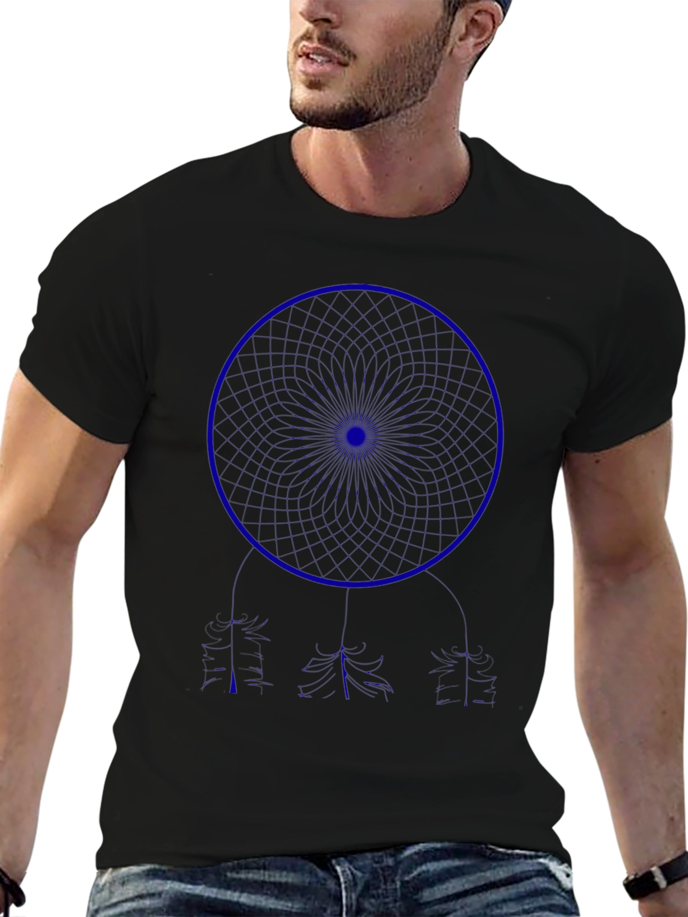 Geometric Dreamcatcher Graphic Tee
