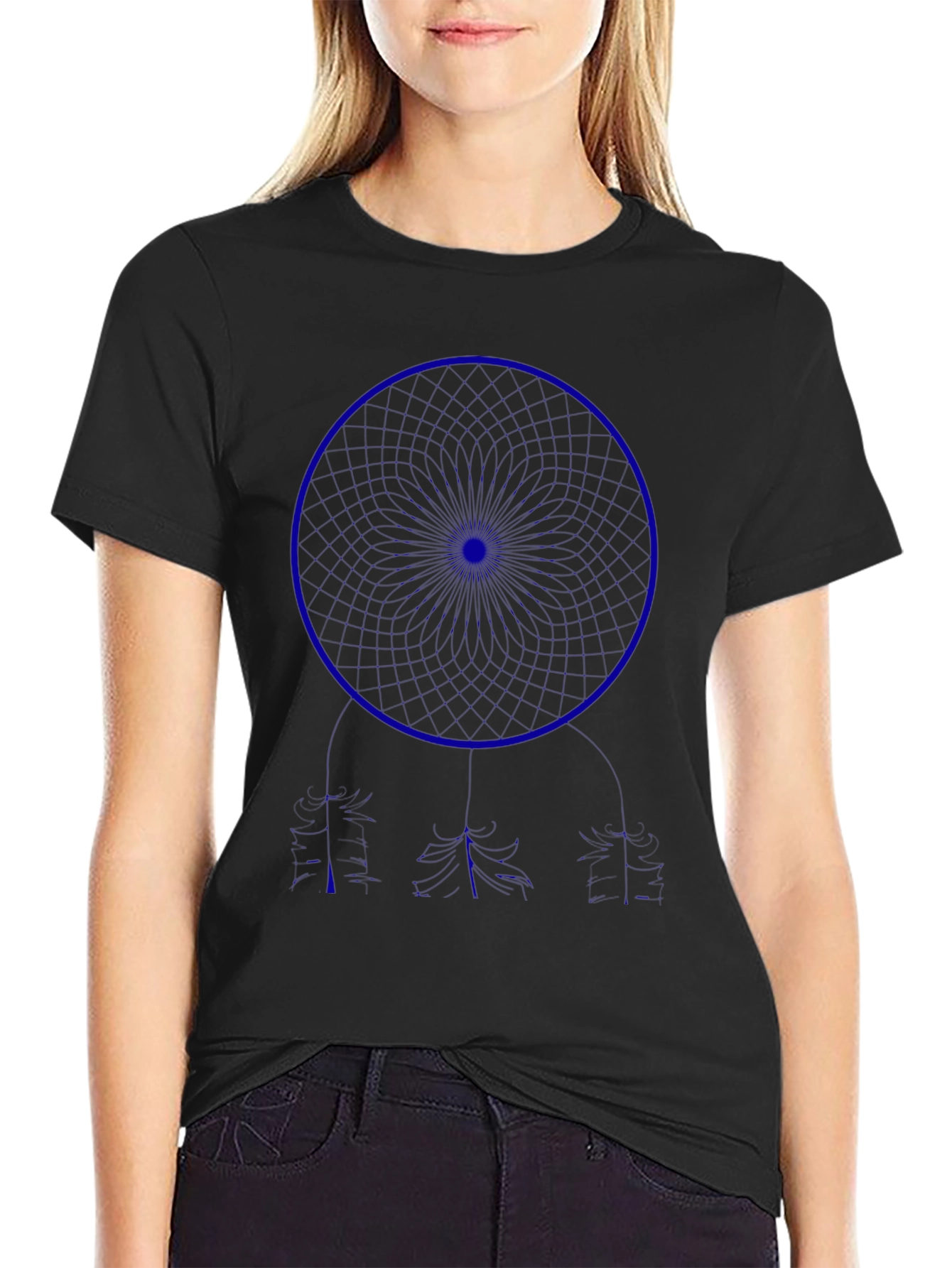 Geometric Dreamcatcher Graphic Tee