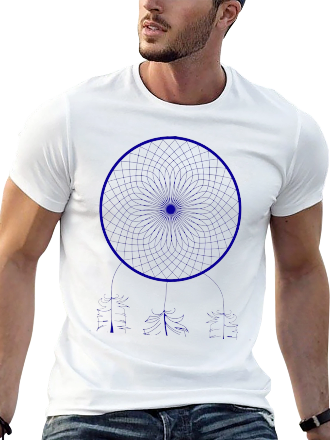 Geometric Dreamcatcher Graphic Tee