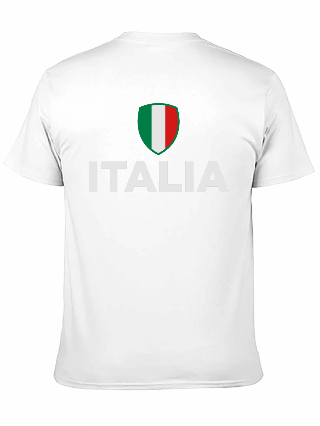 Italia Pride Tee - Italian Flag Crest T-Shirt