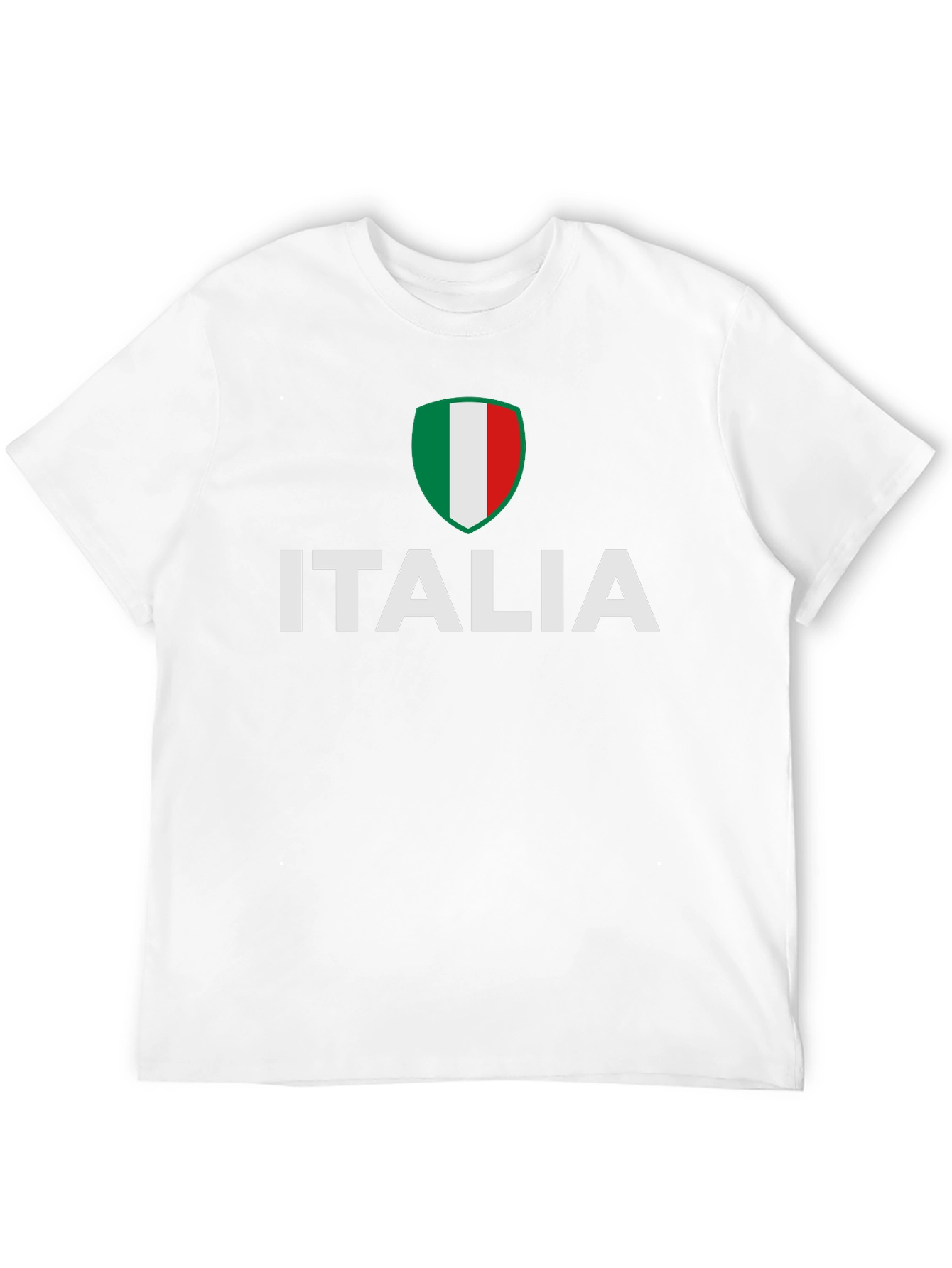 Italia Pride Tee - Italian Flag Crest T-Shirt