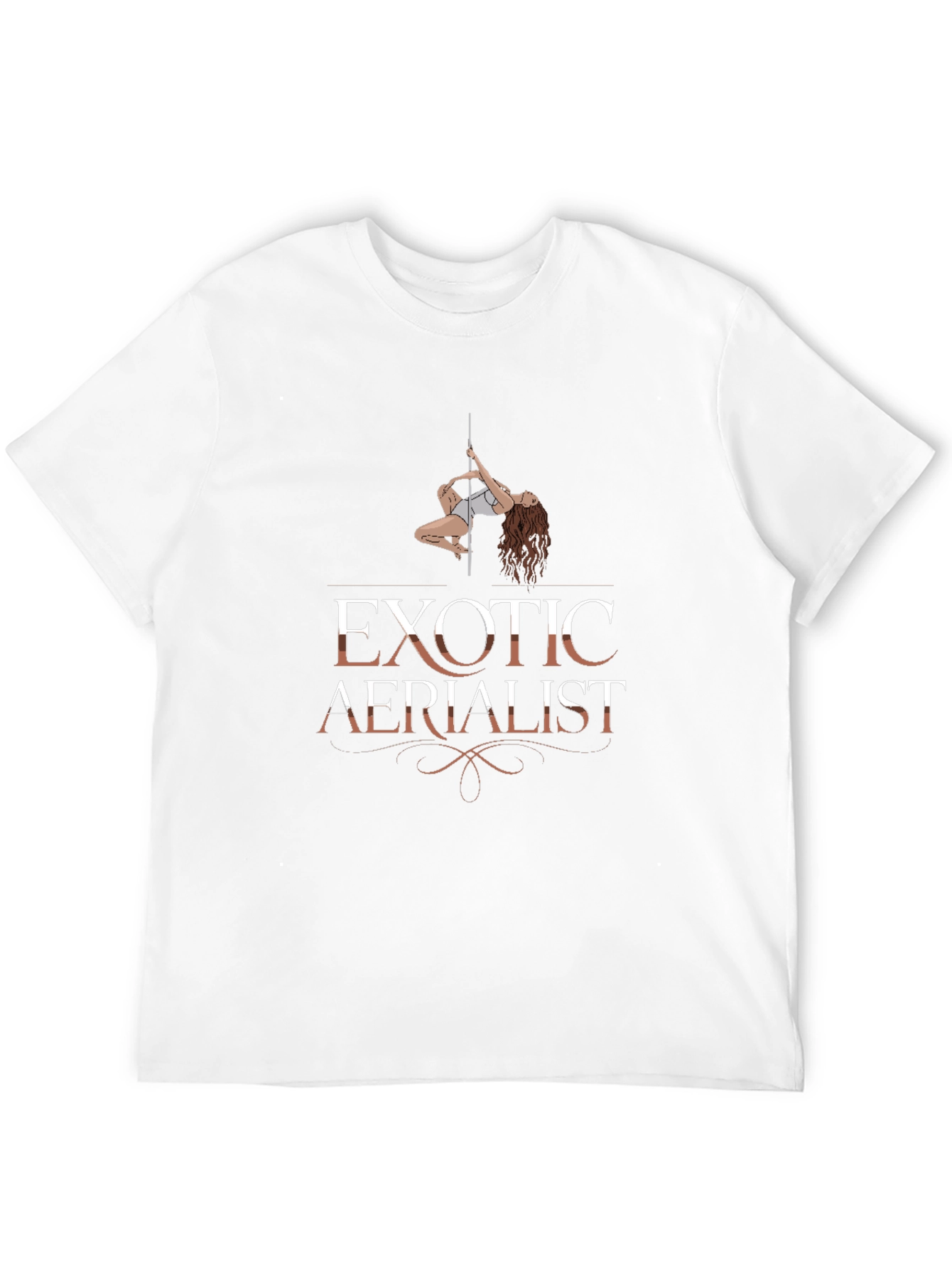 Exotic Aerialist Graphic T-Shirt Black