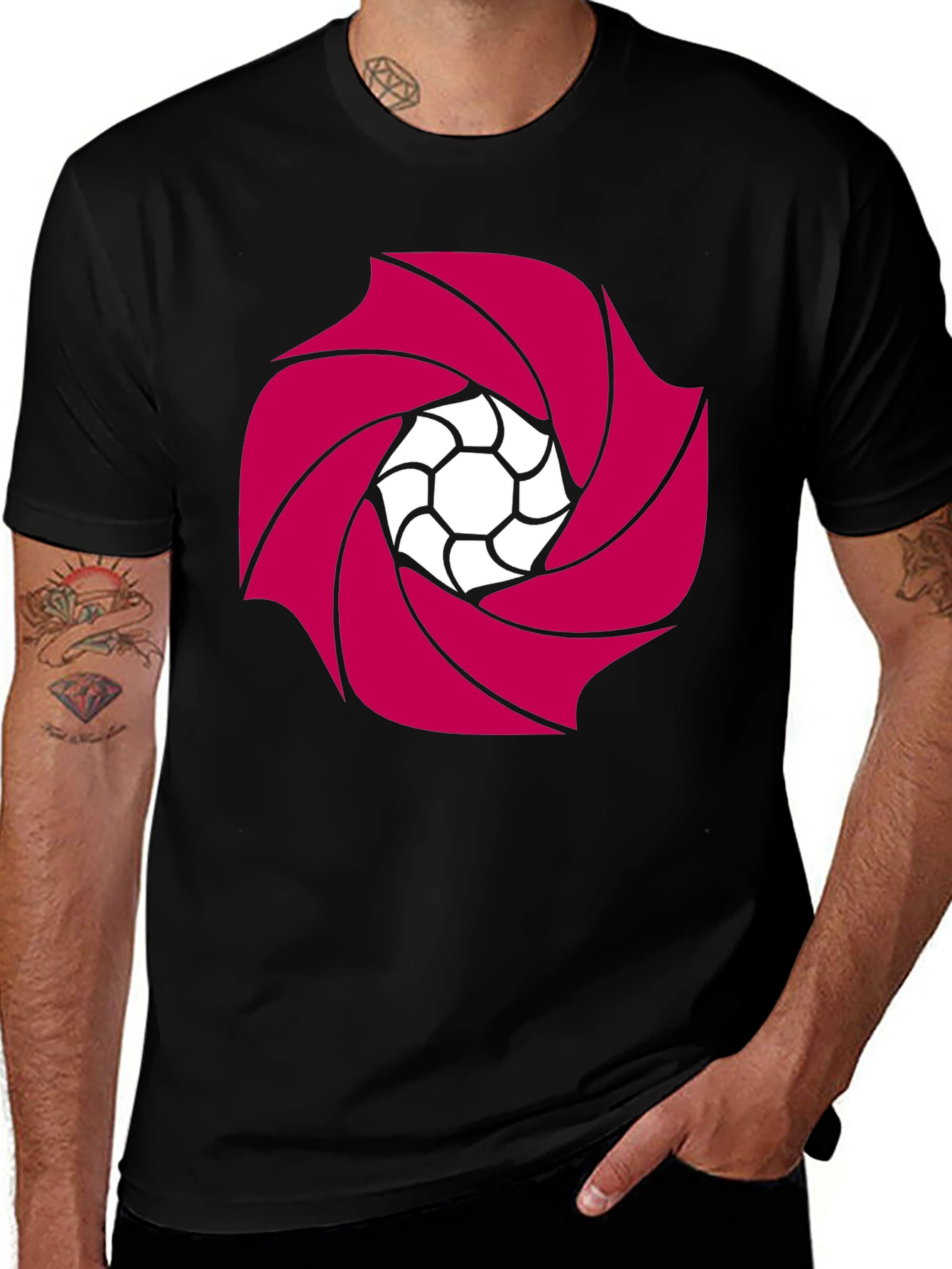 Modern Floral Graphic Tee - Stylish Casual Wear