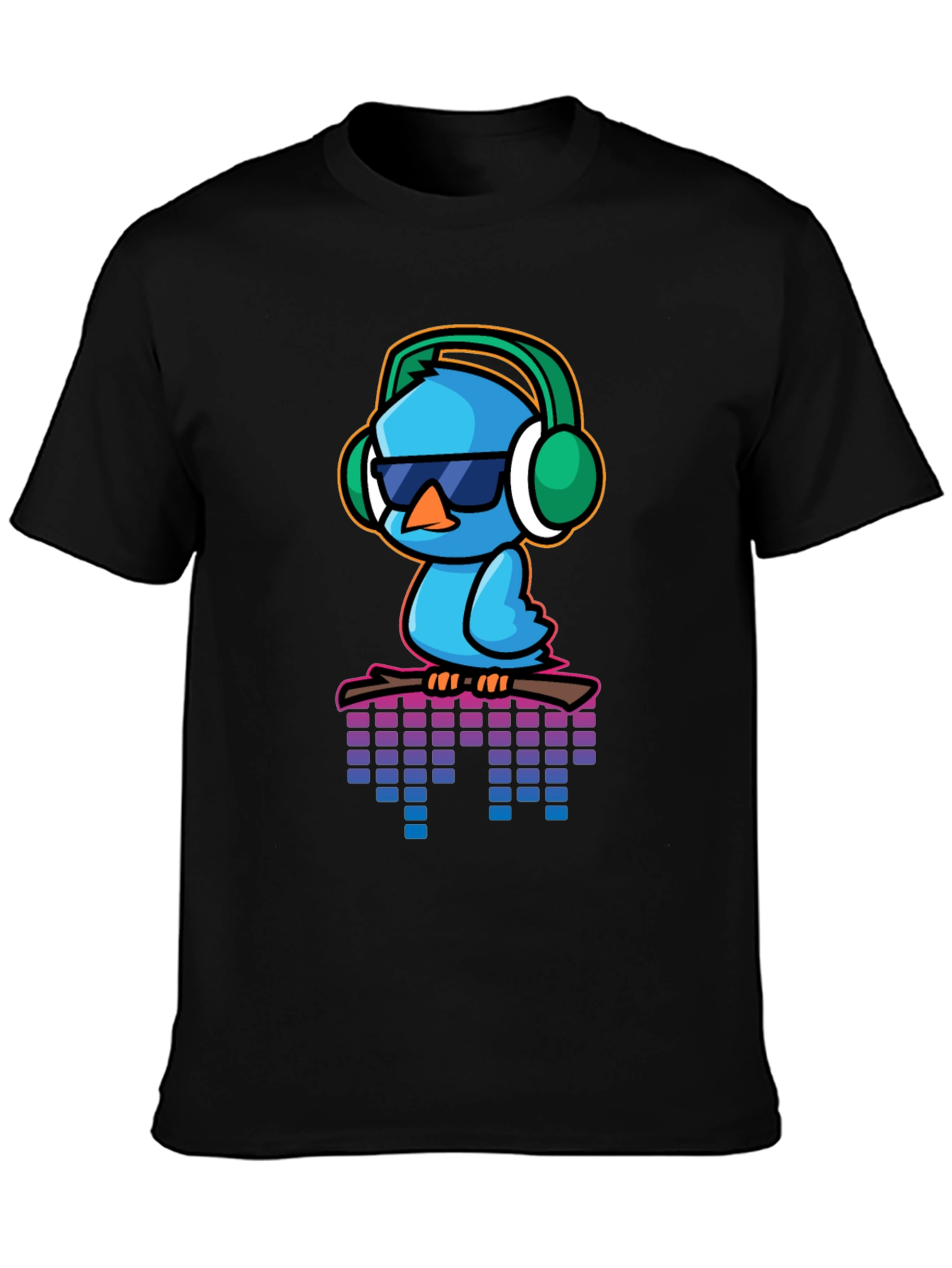 Cool Blue Bird Graphic Tee