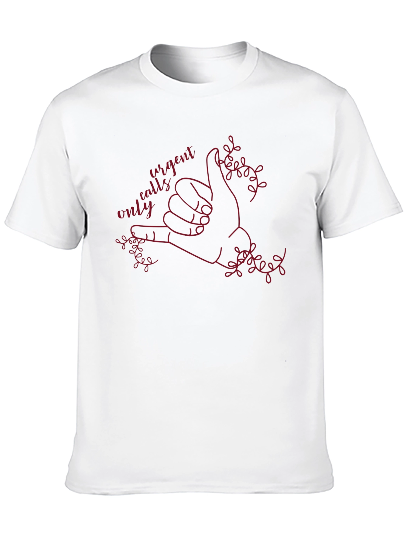 Urgent Calls Only Graphic Tee - Hang Loose Vibe