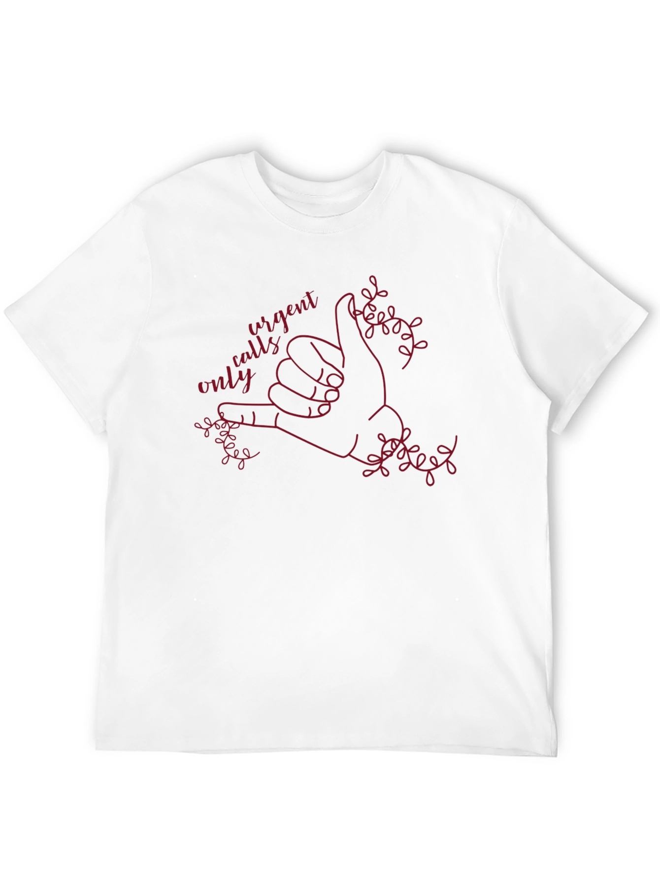 Urgent Calls Only Graphic Tee - Hang Loose Vibe