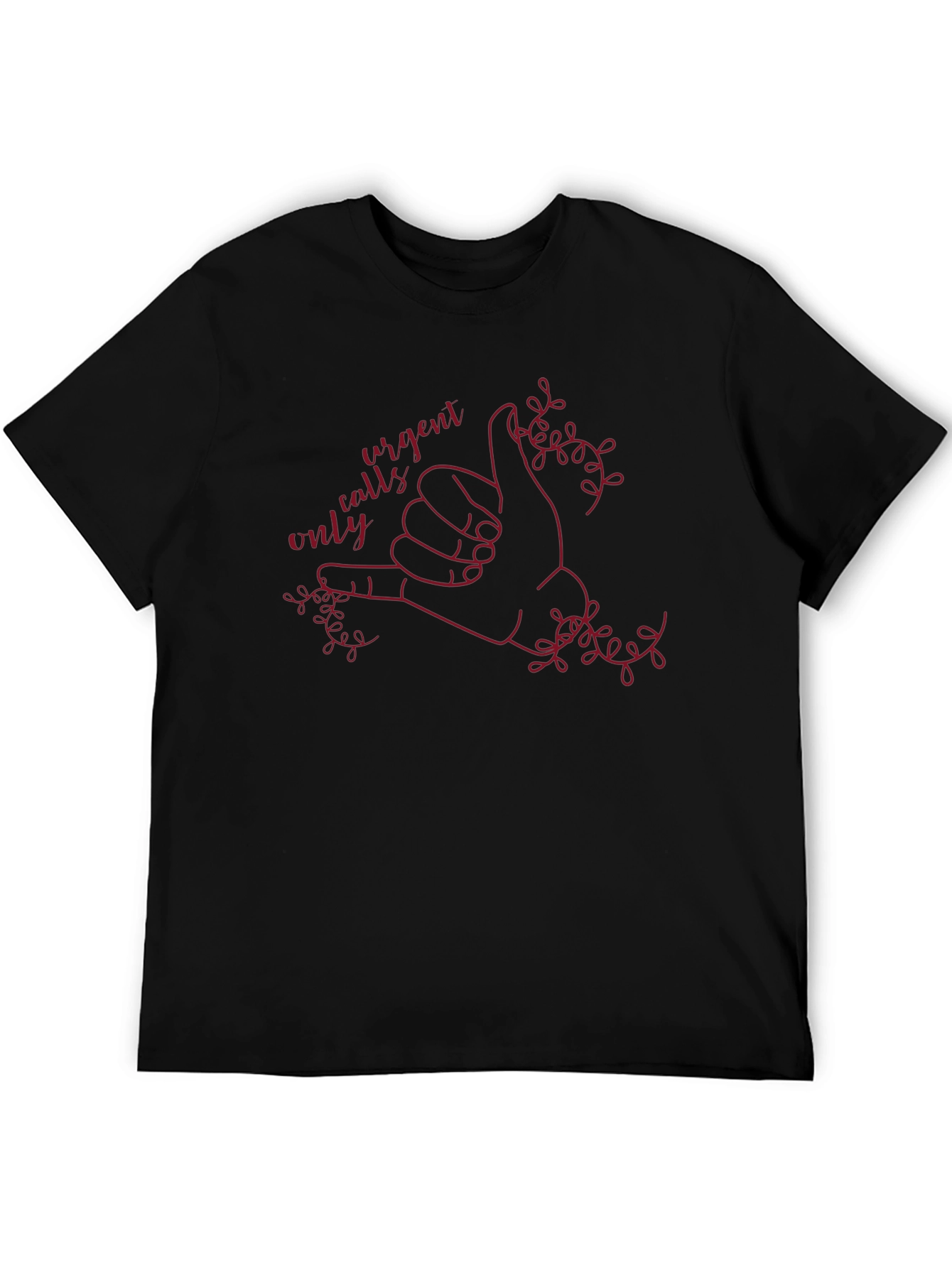 Urgent Calls Only Graphic Tee - Hang Loose Vibe