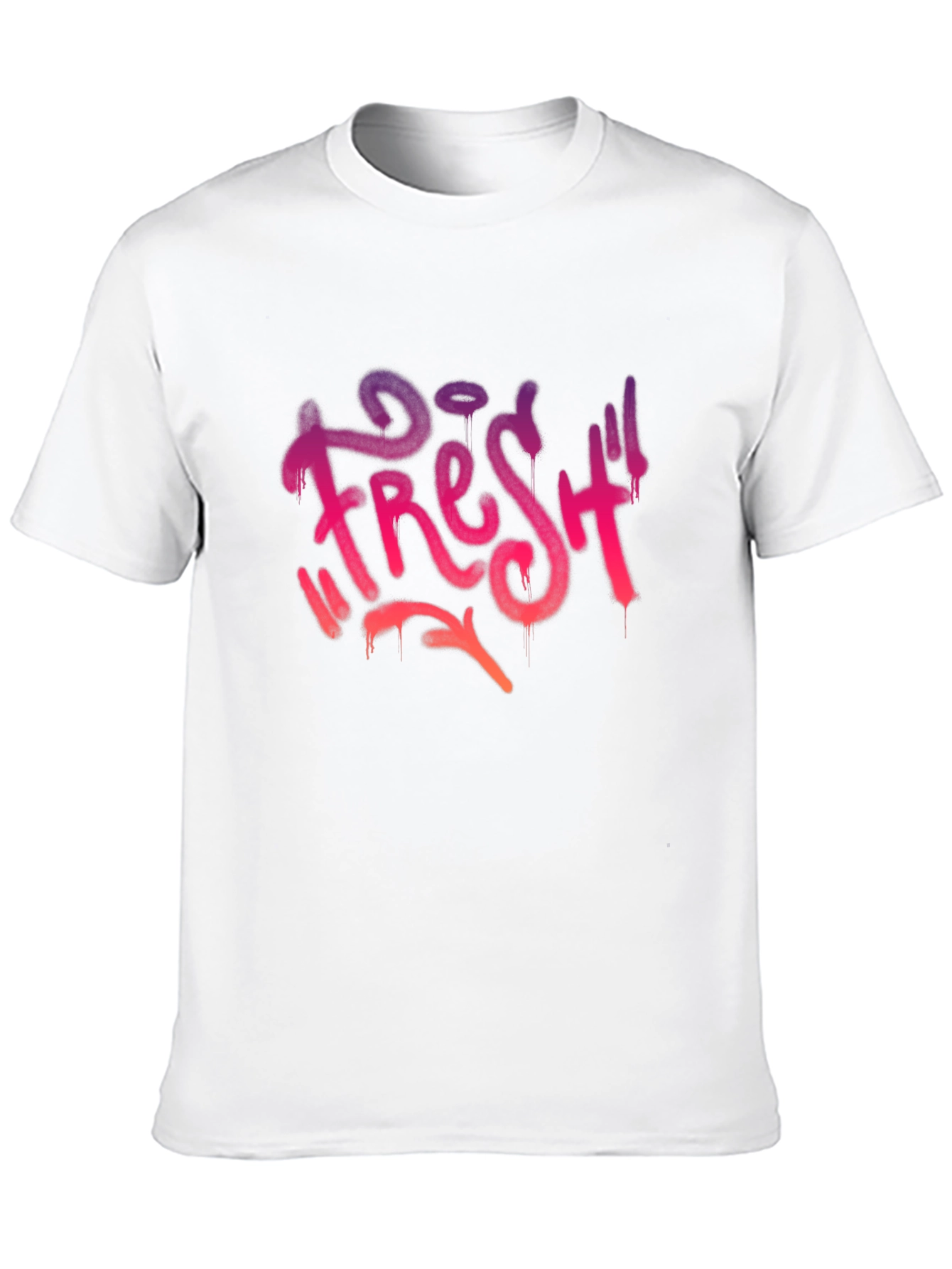 Fresh Graphic Tee - Urban Style Black T-Shirt
