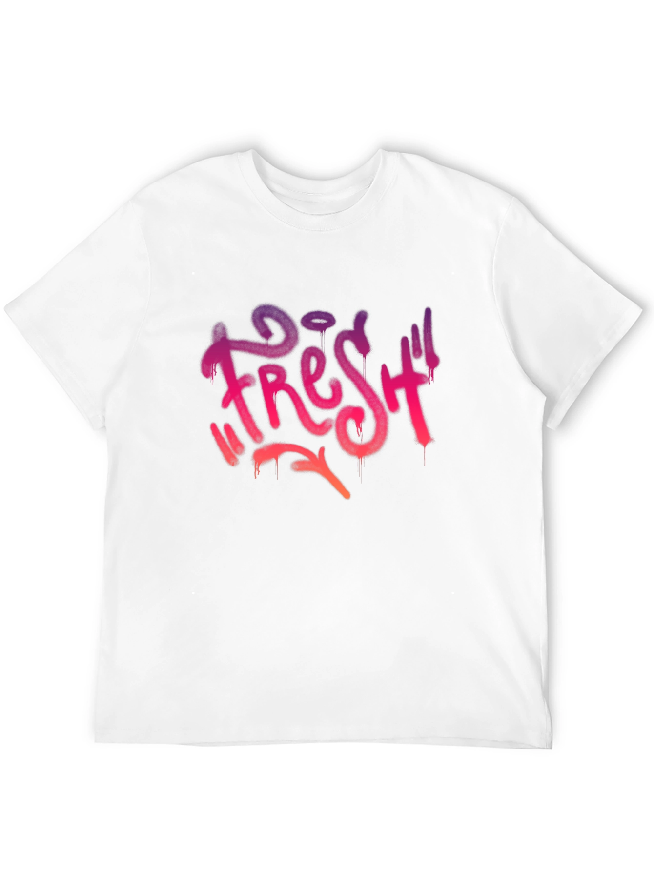 Fresh Graphic Tee - Urban Style Black T-Shirt