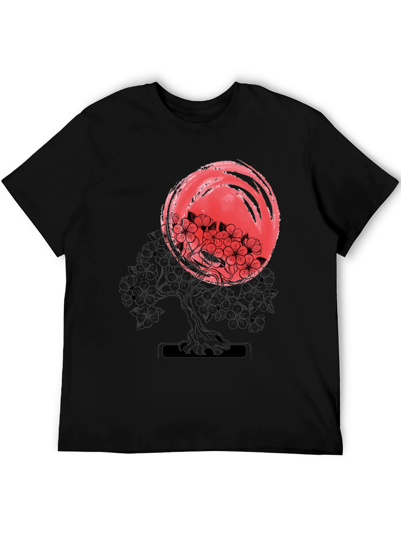 Bonsai Tree & Sun Graphic Tee