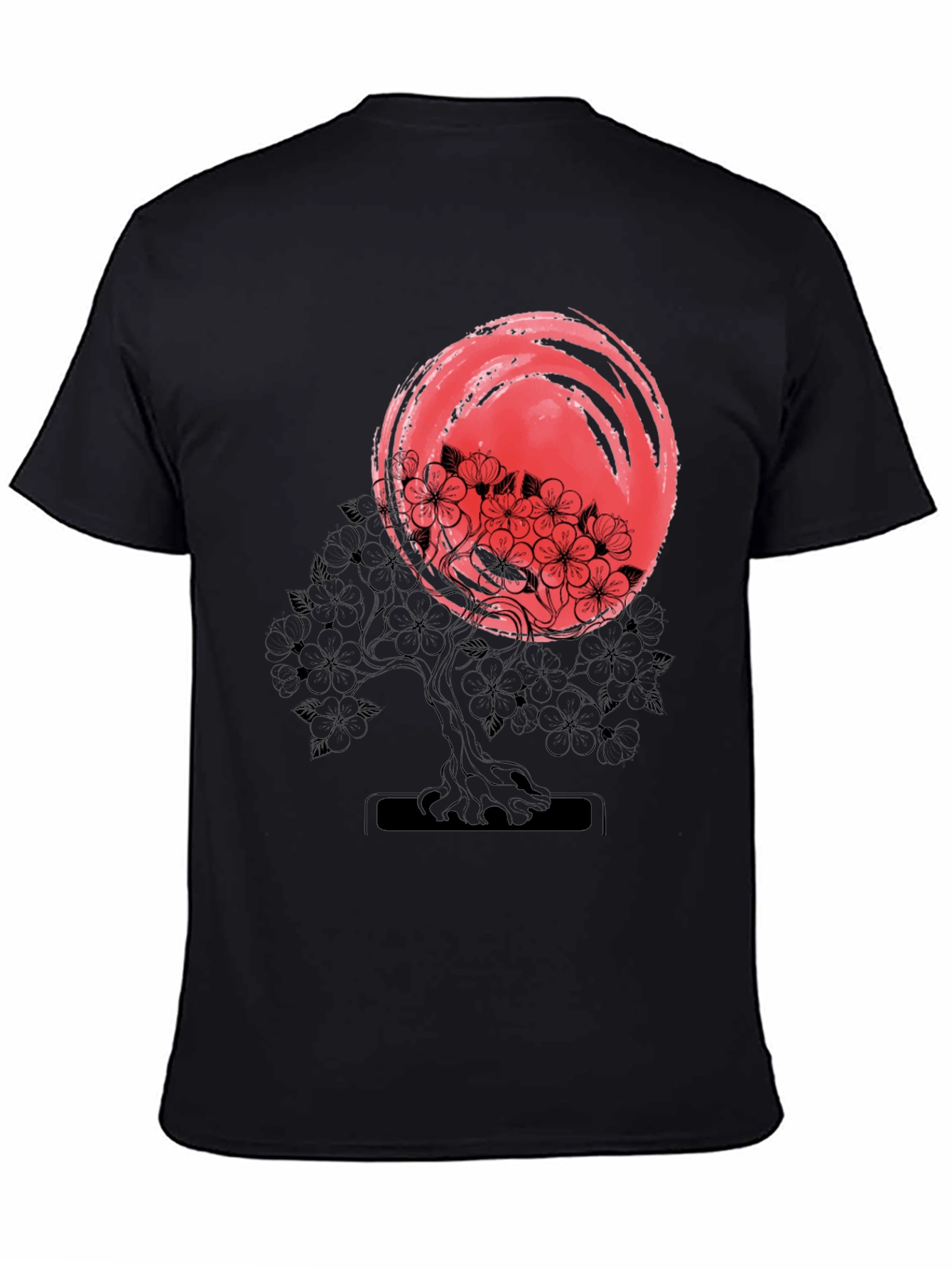 Bonsai Tree & Sun Graphic Tee