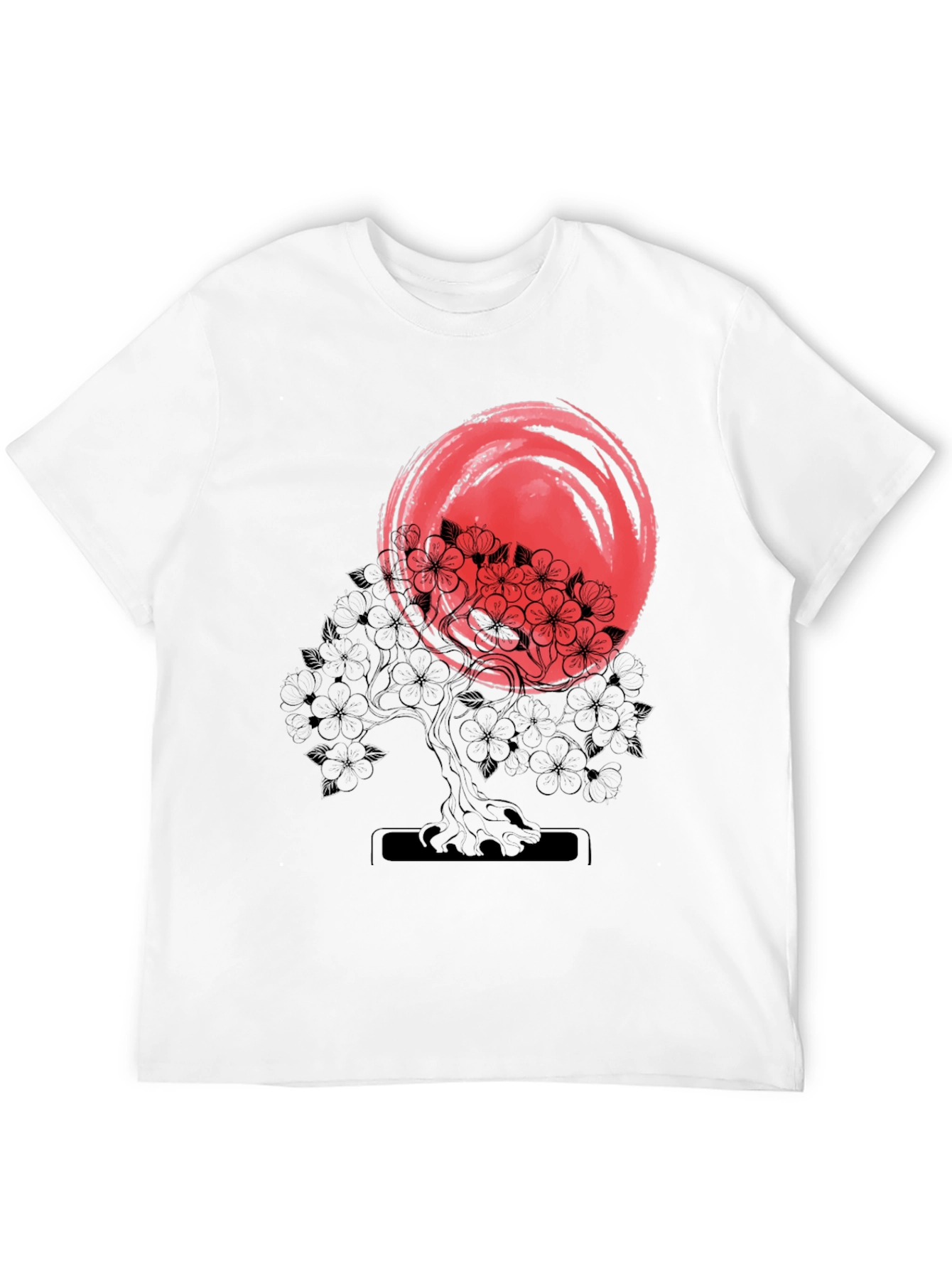 Bonsai Tree & Sun Graphic Tee