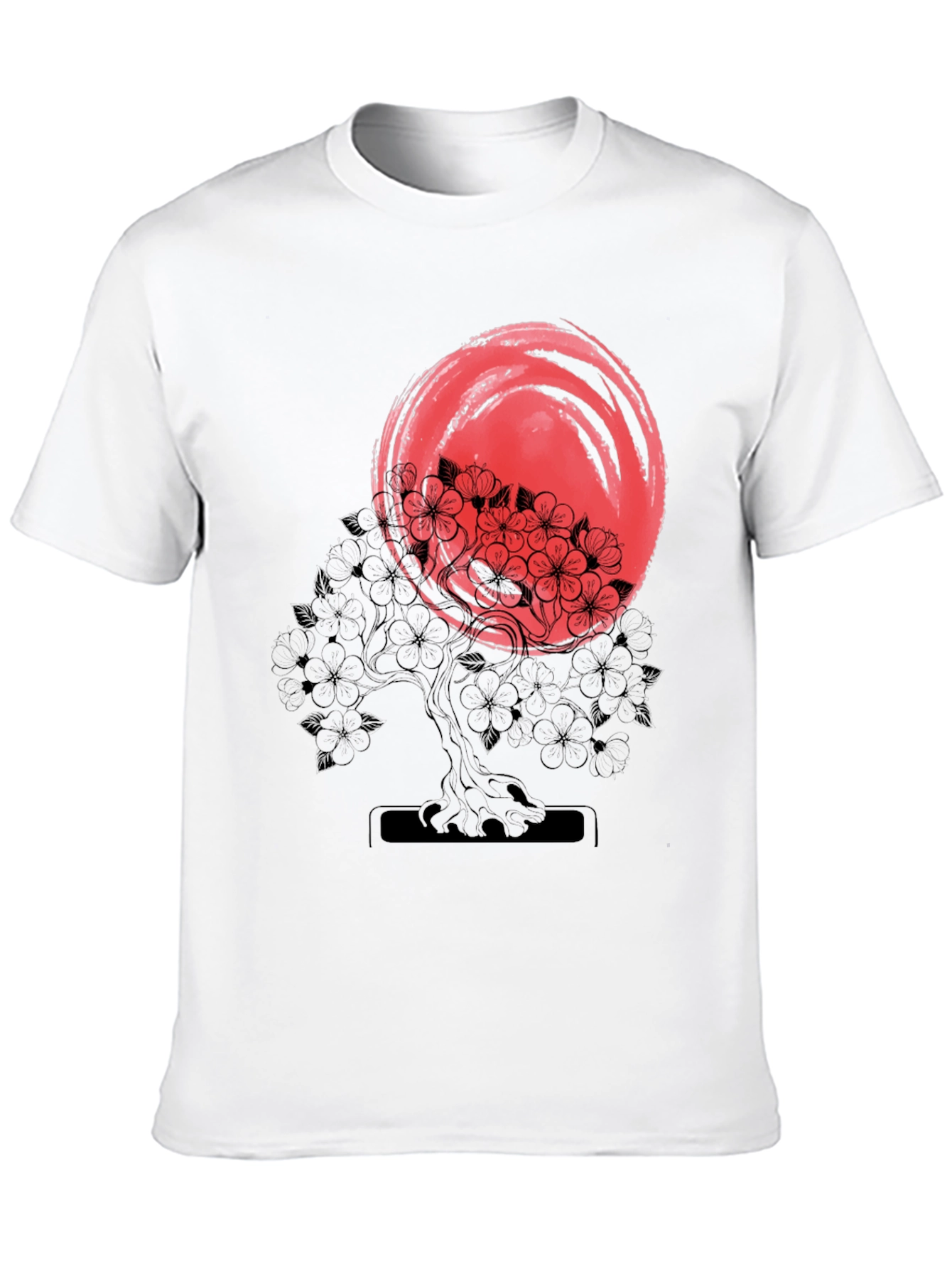 Bonsai Tree & Sun Graphic Tee