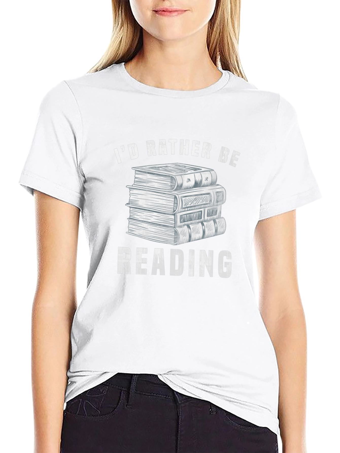 Id Rather Be Reading T-Shirt