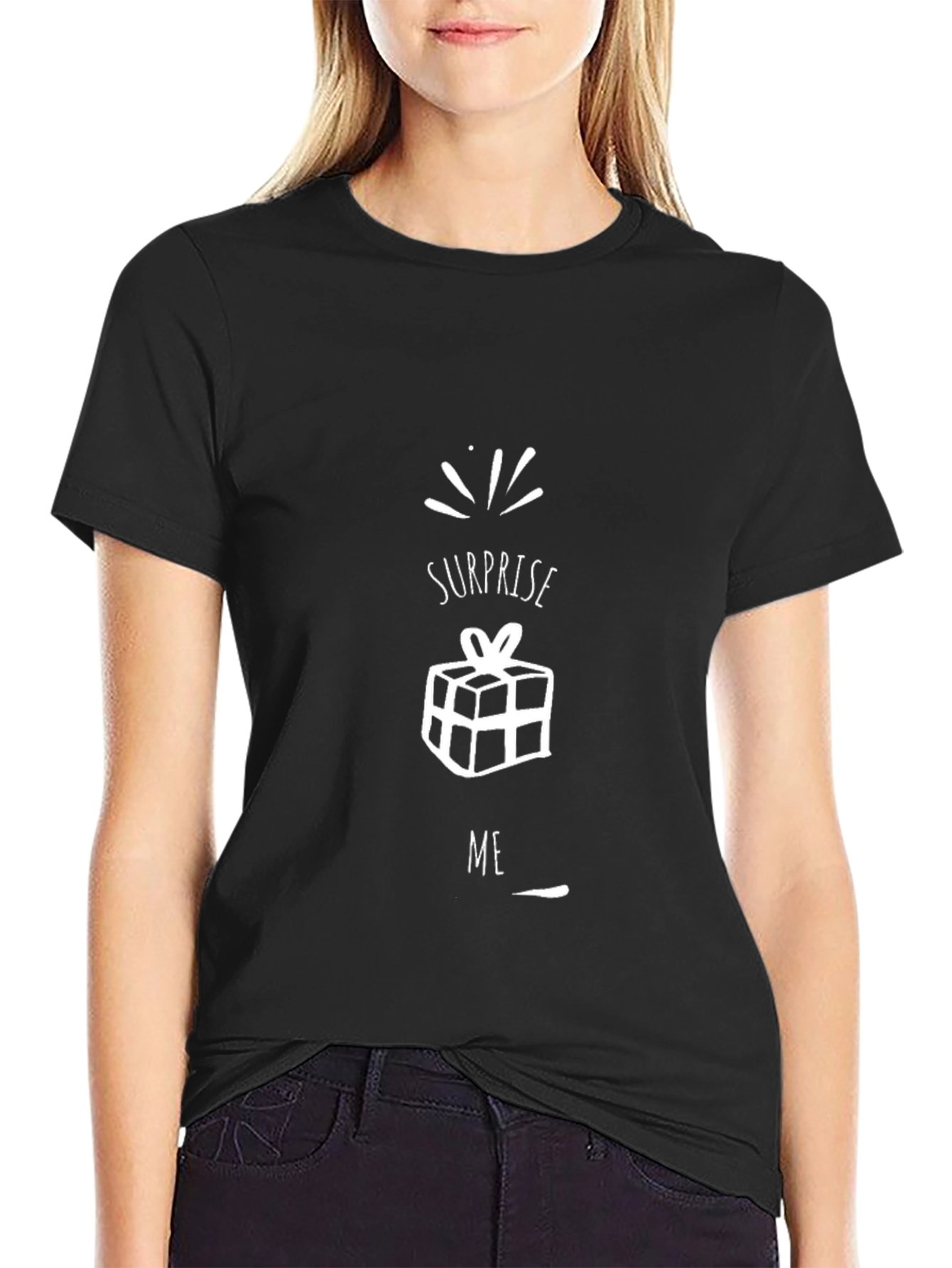 Surprise Me Gift T-Shirt - Fun Graphic Tee