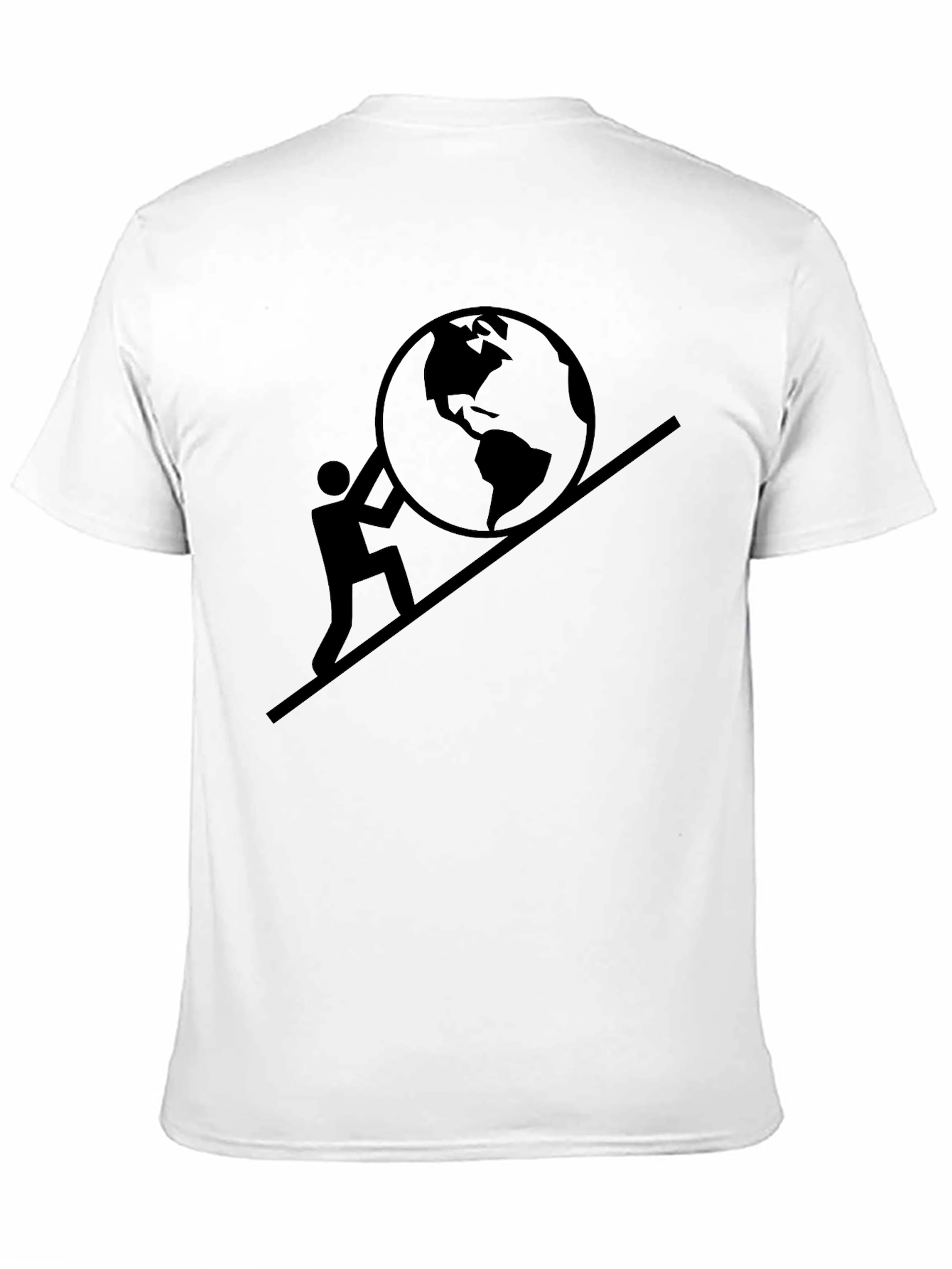 Black Earth Carrier Graphic Tee - Unique Design