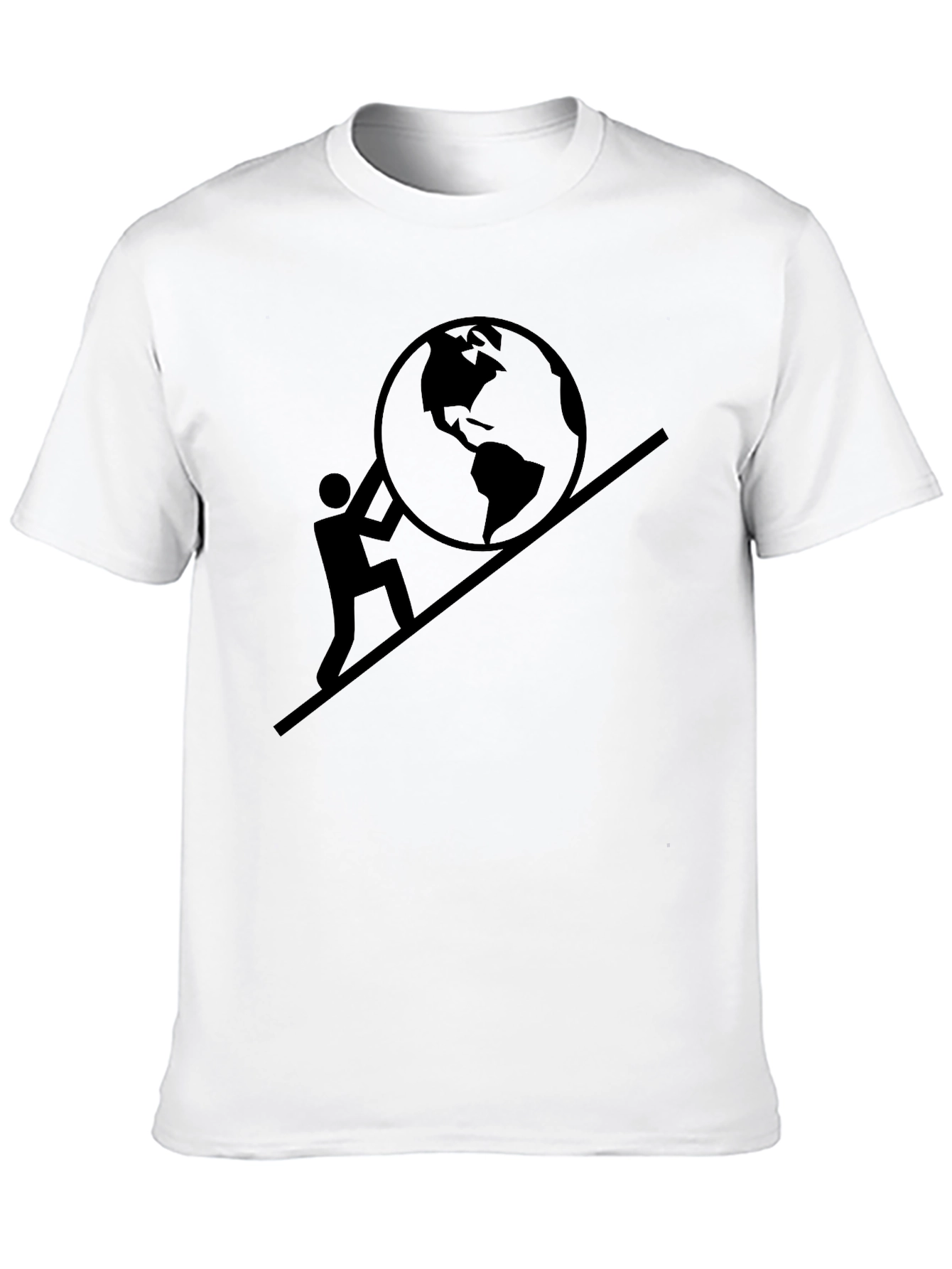 Black Earth Carrier Graphic Tee - Unique Design